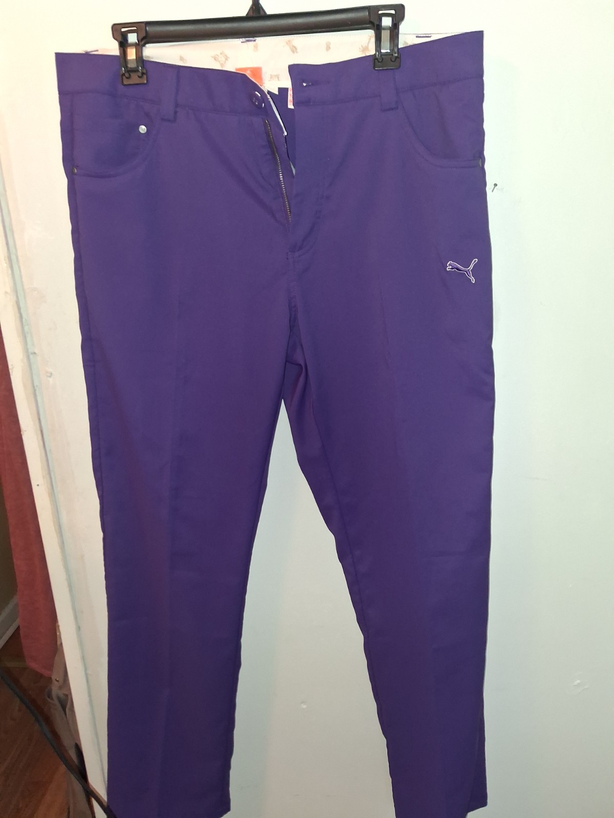 PUMA Golf Men Purple Gorp Core Versatile Urban Preppy Old Money Casual