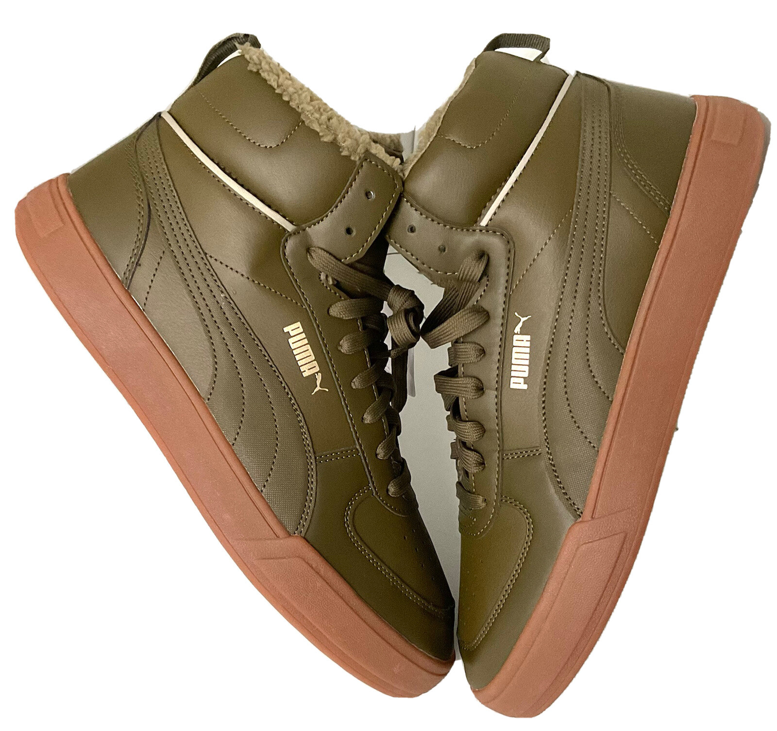 PUMA Caven Winterized Lined Mid-Top Sneaker Casual Shoes Unisex-Size M 12