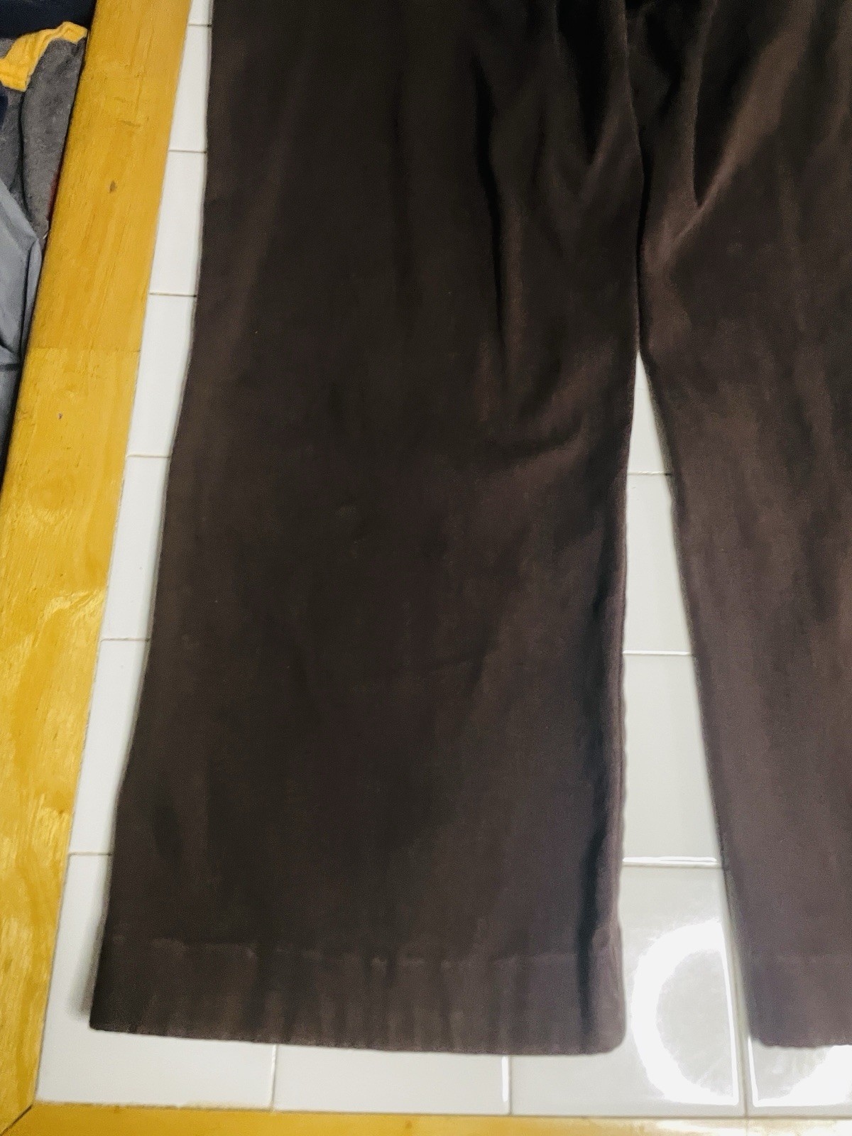 Lee Comfort Stretch Womens Jeans Brown Size 18 Short Measurements In Pictures