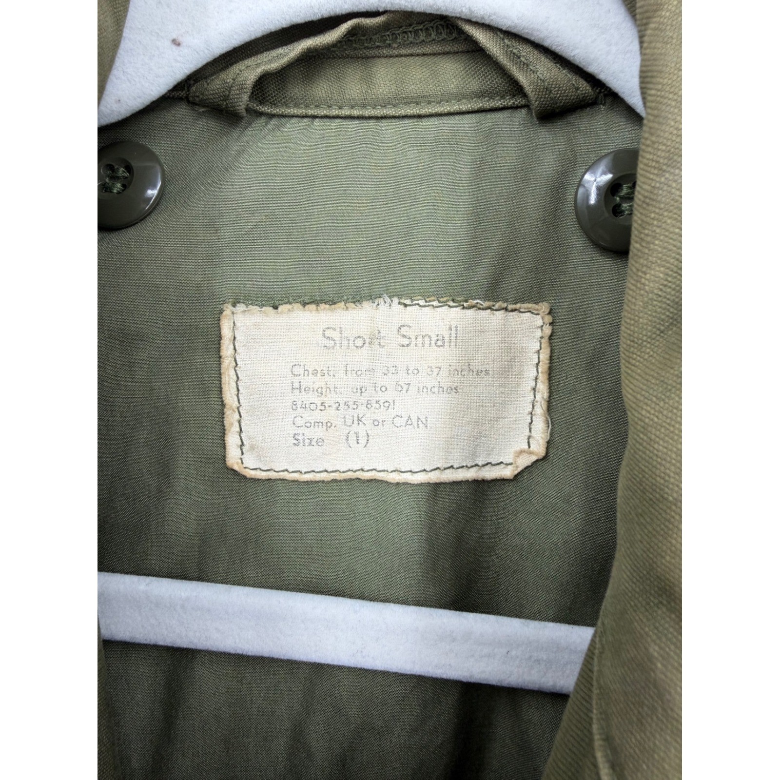 Vintage US Army M-51 M1951 Field Jacket OG-107 Korean War Small Short