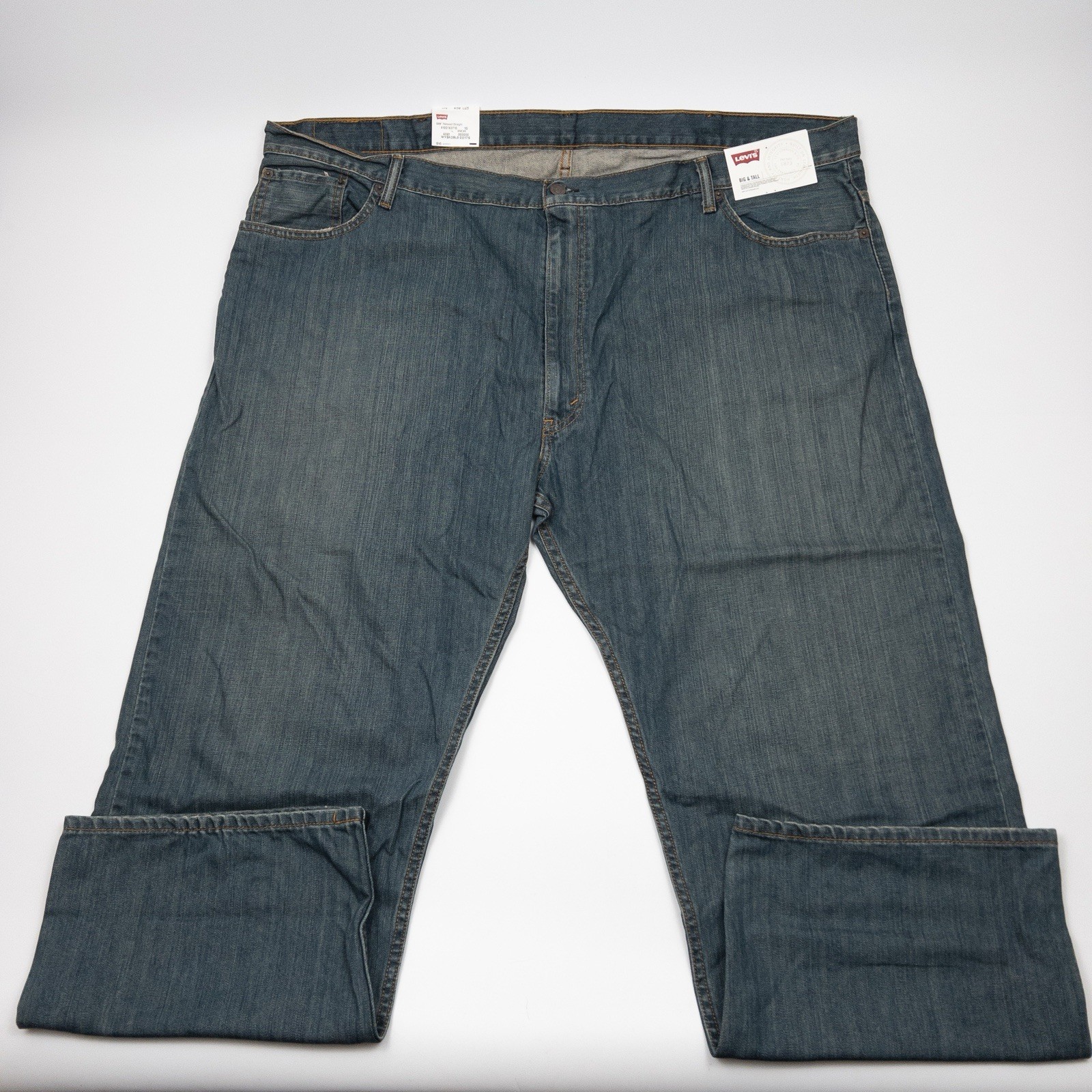 Levi’s 559 Jeans Mens 50×29 Blue Denim Relaxed Straight Big NwT