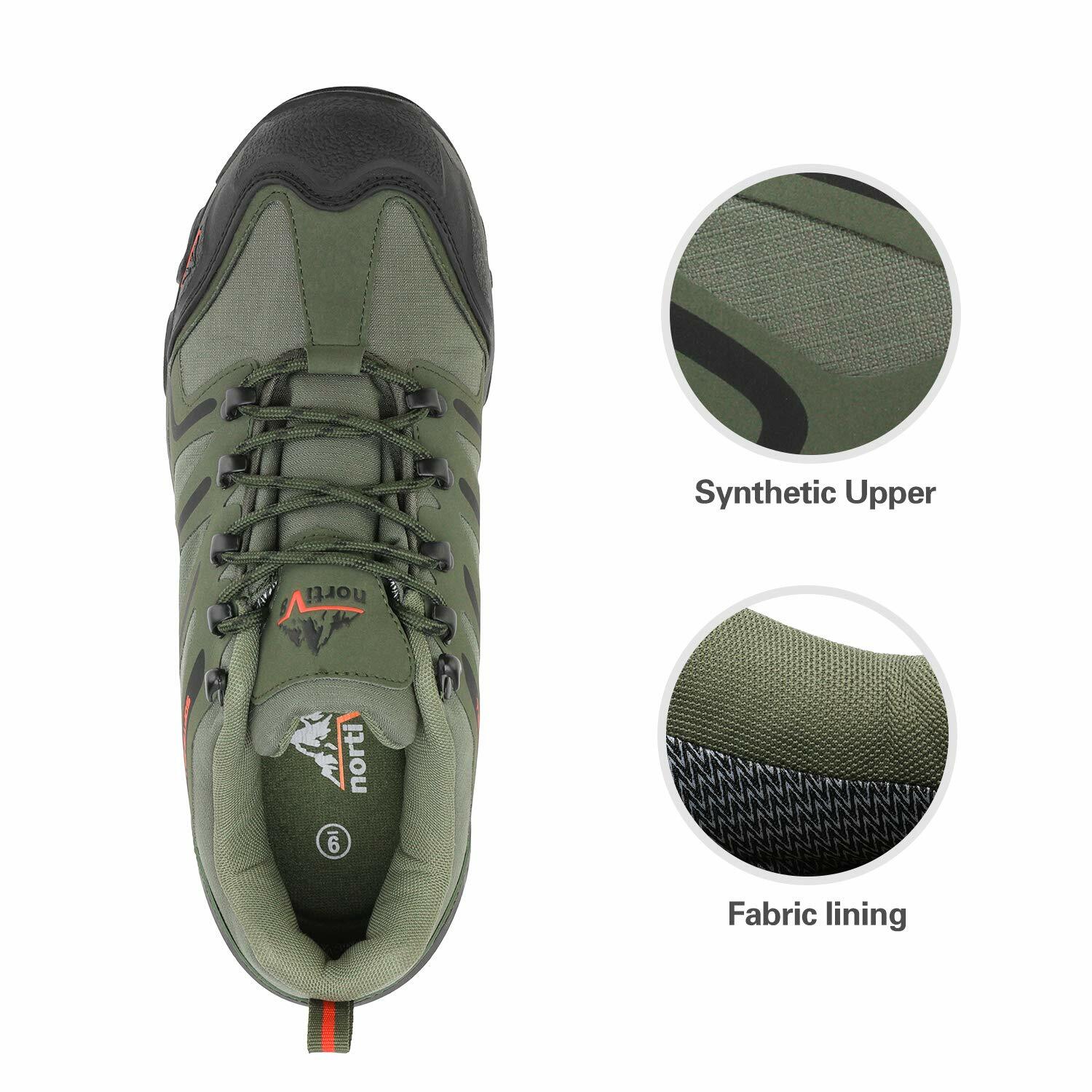 Nortiv 8 Men’s Hiking Boots Waterproof Outdoor Backpacking Work Shoes US 6.5-13