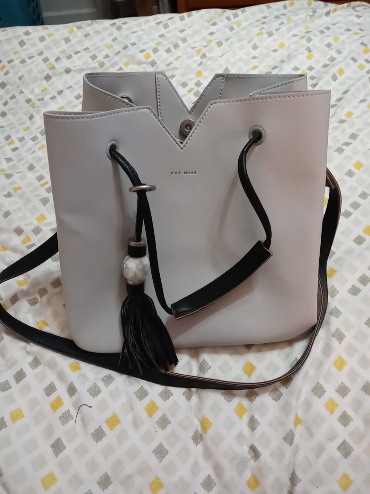 Pixie Mood Aurora Sachel tote bag, 11 inches x 10 inches x 7 inches With Wallet
