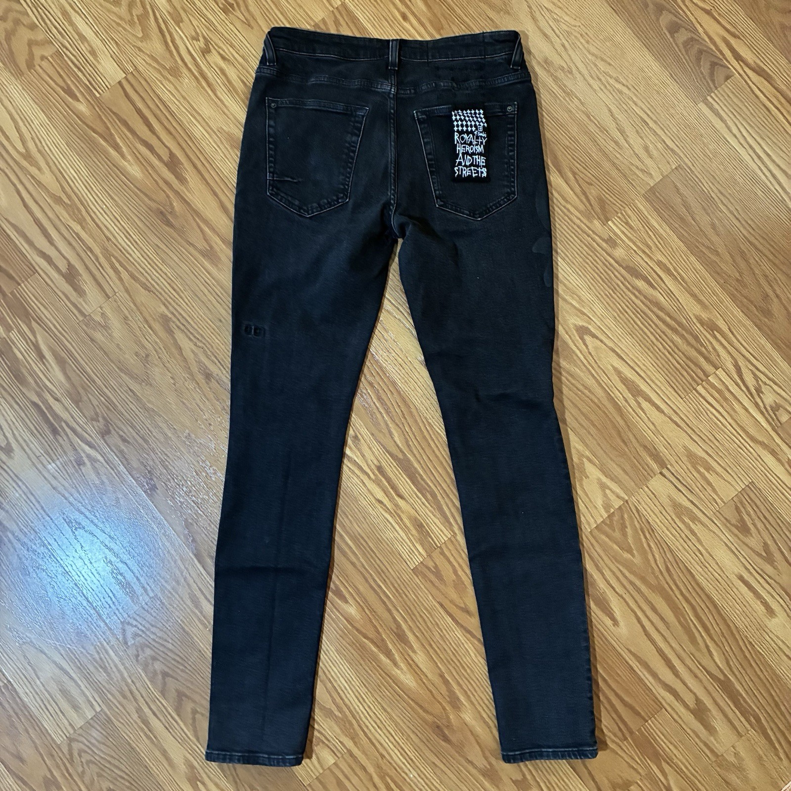 Ksubi mens denim jeans Van Winkle Lock Up Black 32 X 31