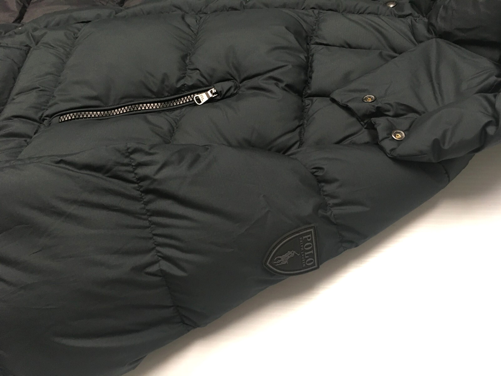 Polo Ralph Lauren B&T 650 Down Hooded Jacket Coat Parka Water Repellent Ski Snow