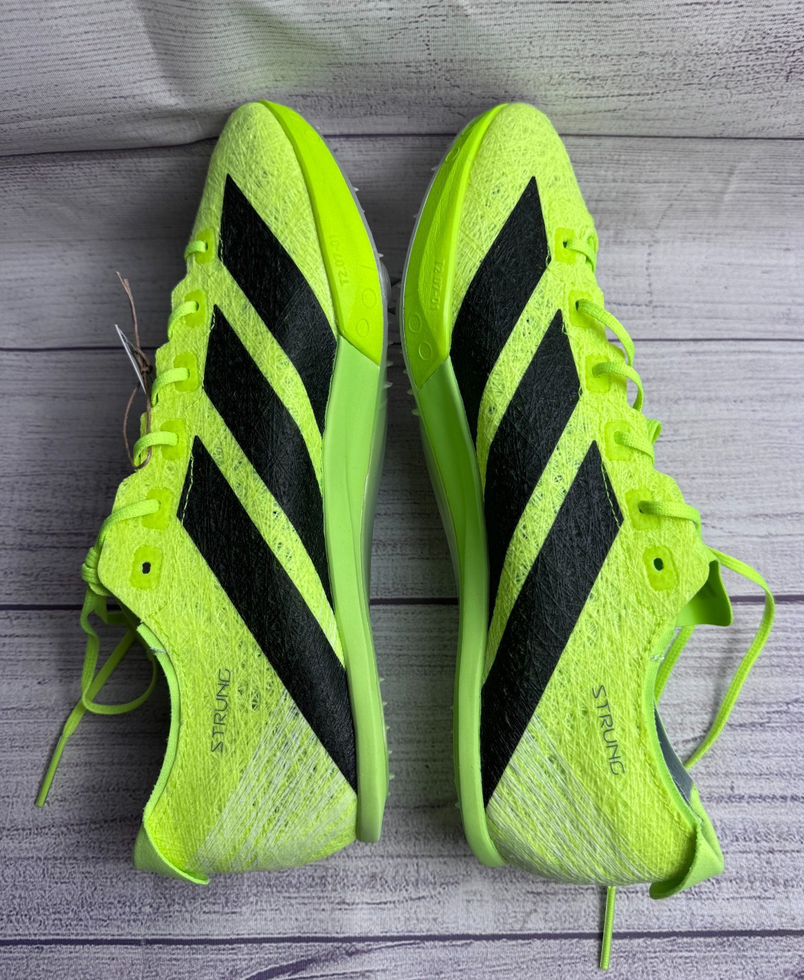 Adidas Men’s Size 8.5 Adizero Prime SP 3 Strung Lucid Green Track Spikes IH5800