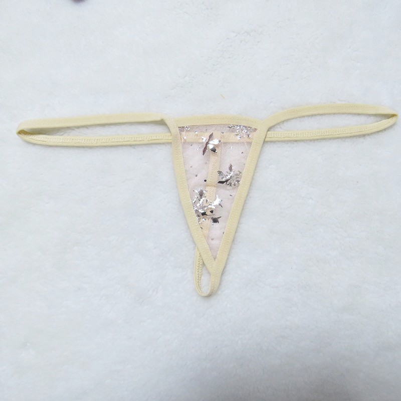 5 Pack Lot Sexy Womens Mesh See Through Panties G string Thong Tanga Micro Brief