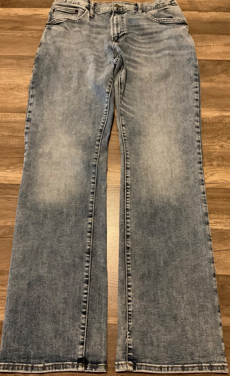 ARIZONA JEAN COMPANY WESTERN BOOTCUT SLIM STRETCH DENIM JEANS ( MENS 32 x 32 )