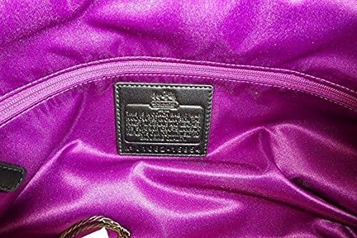 Coach Madison Sophia Croc Leather Satchel Antique Black G1082-15954, pre-Owned