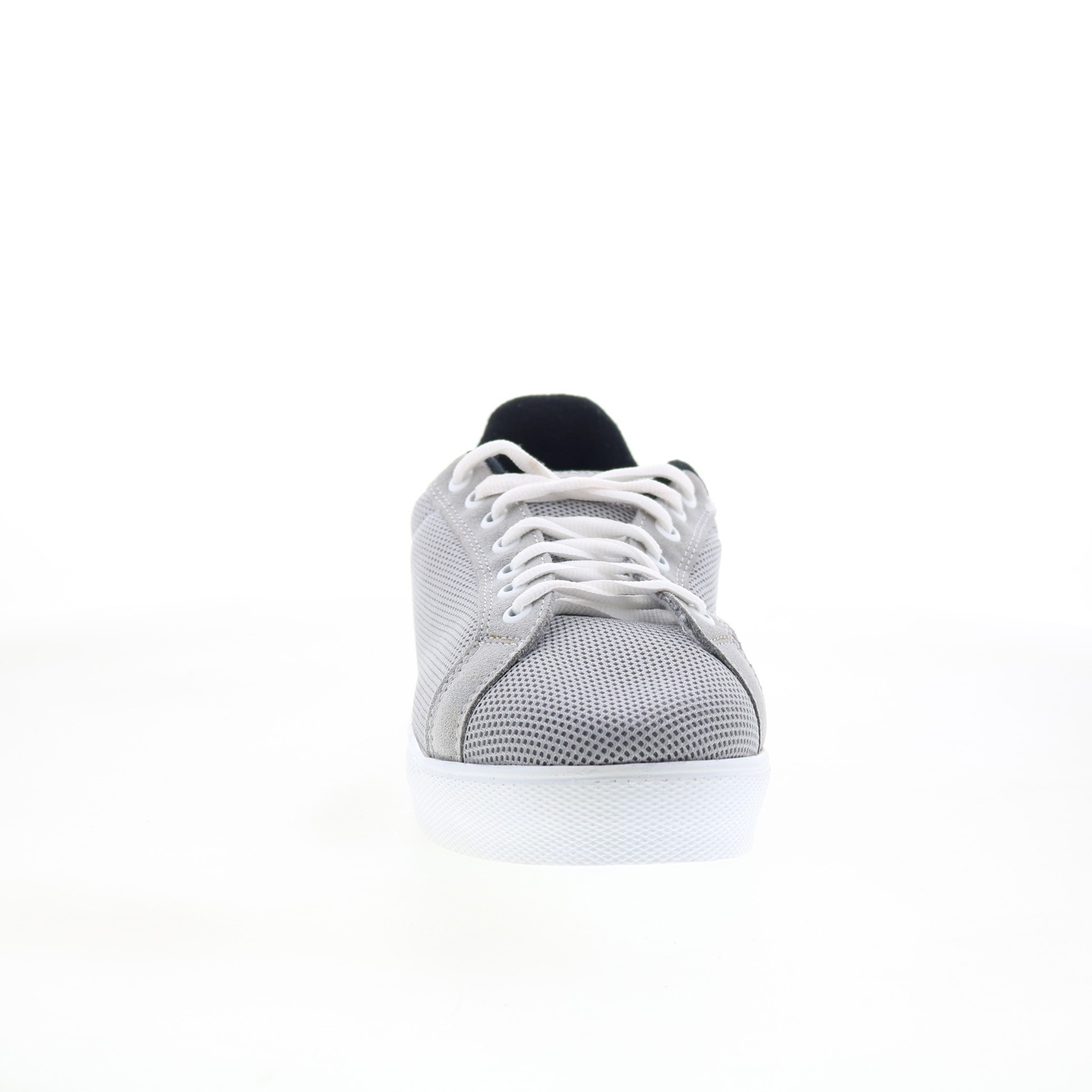 Hitchcock 931 Mens Gray Extra Wide 3E Canvas Lifestyle Sneakers Shoes
