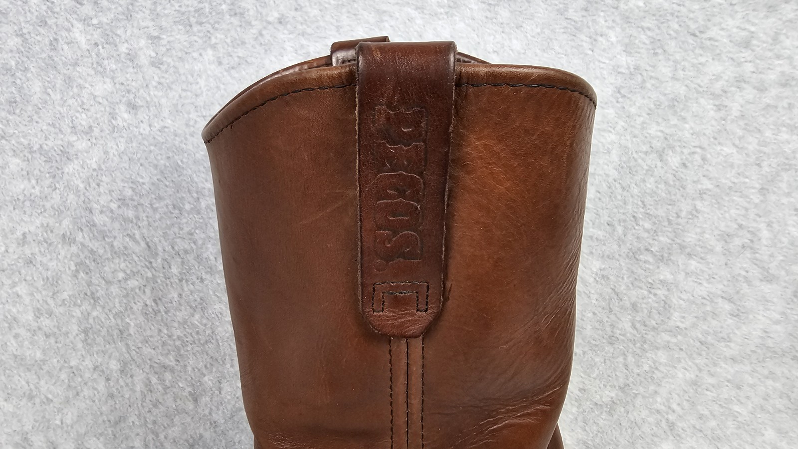 Red Wing 1155 Pecos Leather Work Boots Heritage Nailseat Soft Toe USA Size 9.5