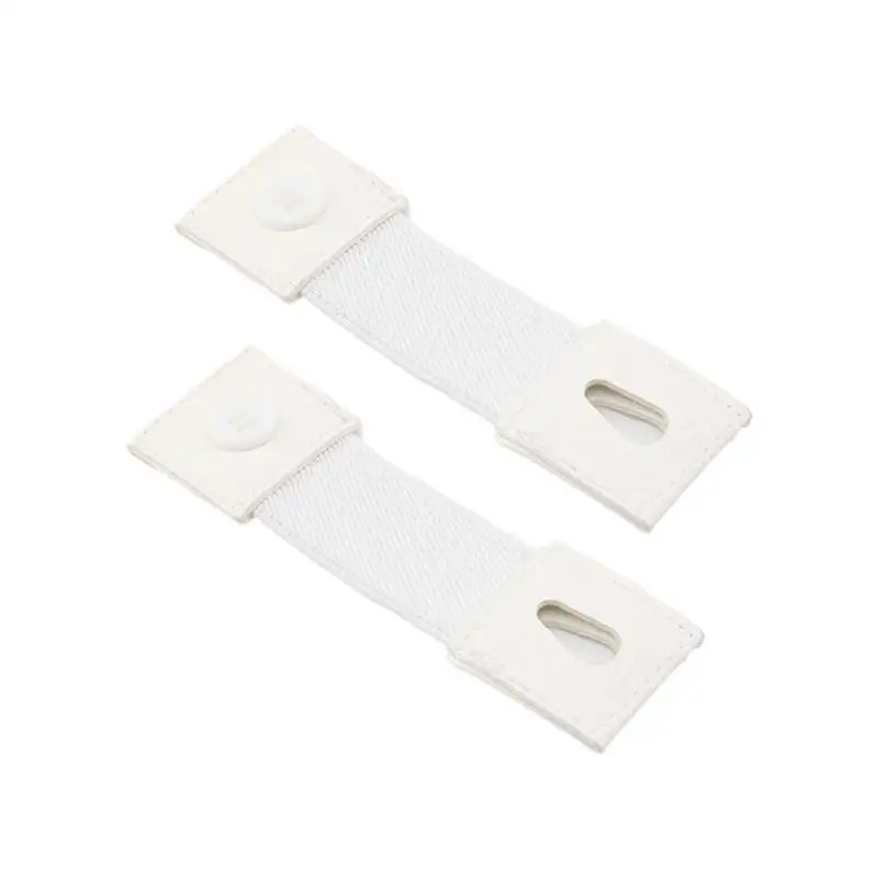 2Pcs Women Men Shirt Cuff Holders Elastic Armband Shirt Sleeve Holder Cufflinks