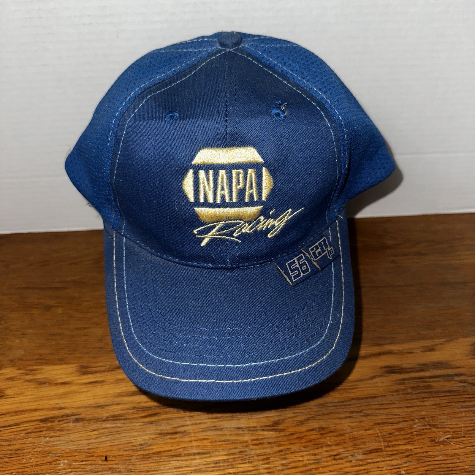 NAPA RACING #56 #28 NAPA KNOW HOW Ball Cap Adjustable Embroidered Blue ~ New