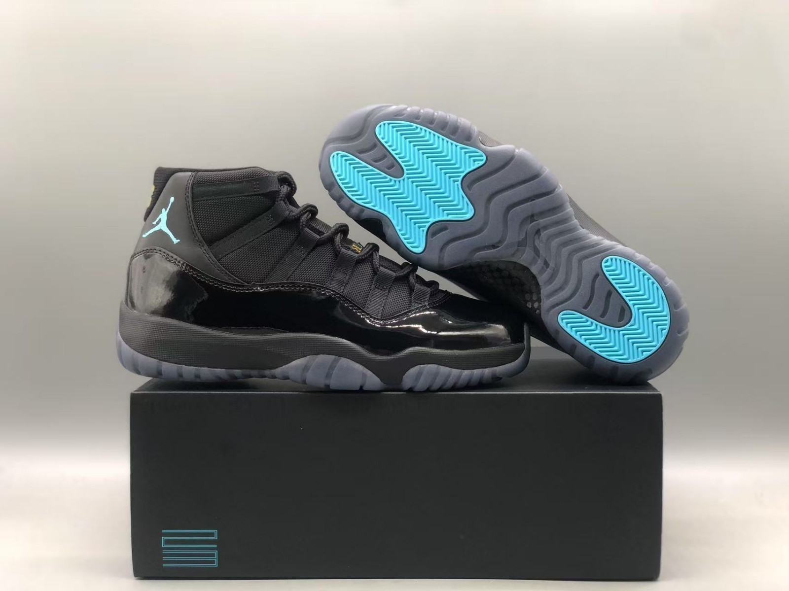 Jordan 11 Retro “Gamma Blue Black” 2025 Men’s Basketball Shoes High Top