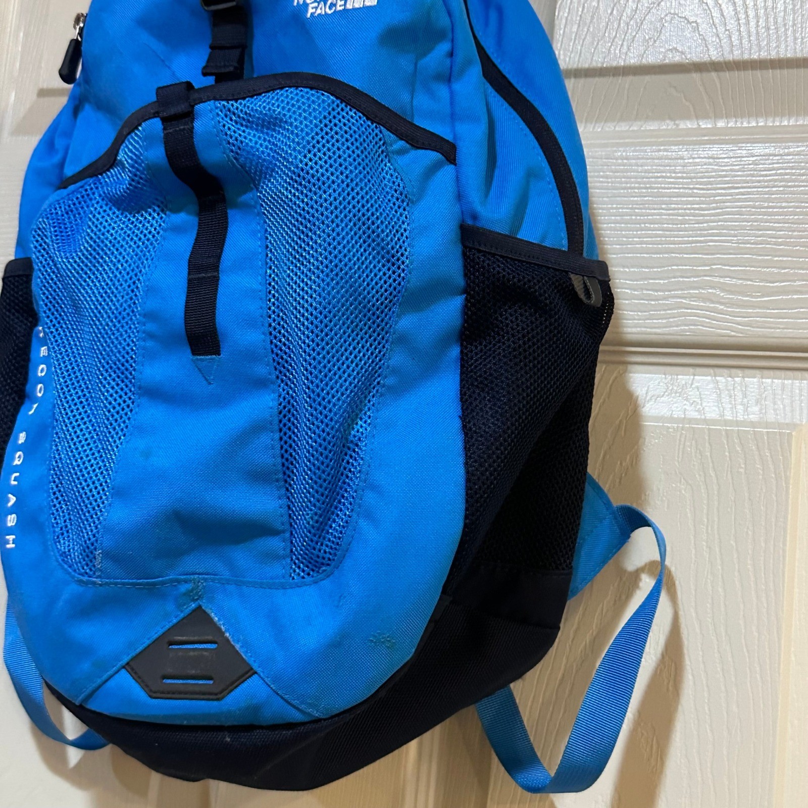 The North Face Recon Squash Kids Backpack Blue Black Daypack School Bag