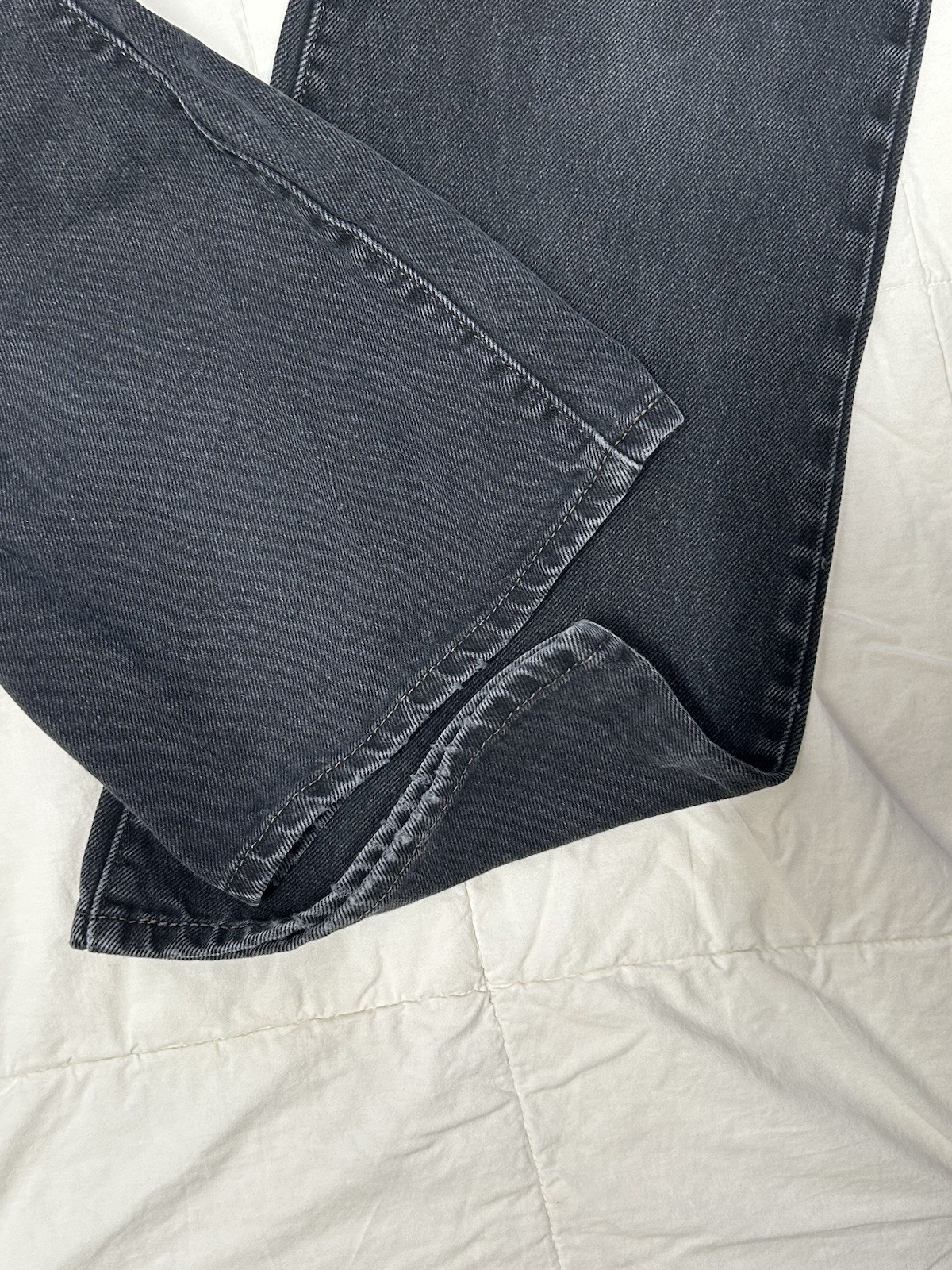 Levi’s 517 Mens Jeans W40 L32 Black Denim Bootcut Fit Pre-Owned