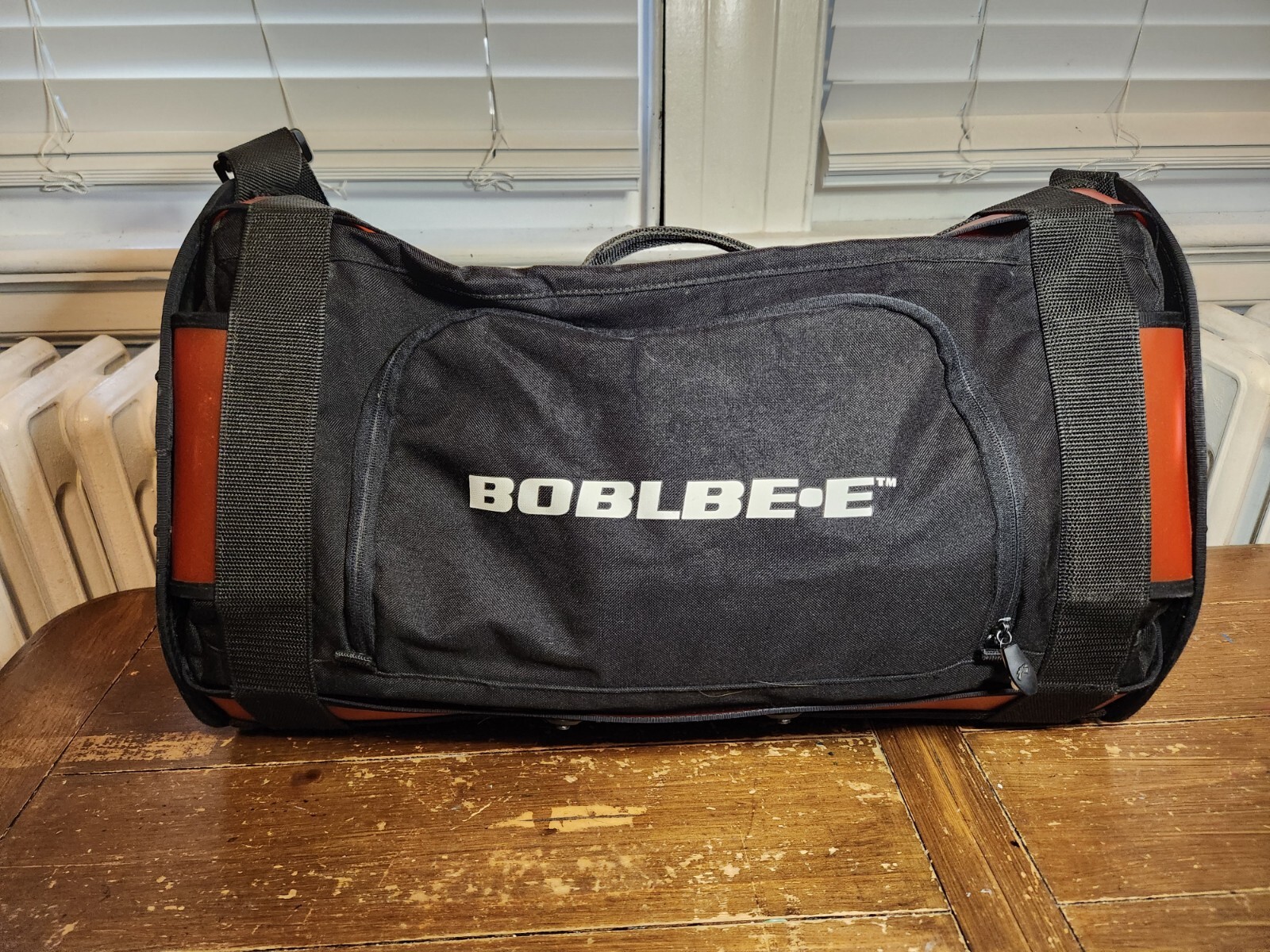 Boblbee Backpack Black Orange Hardcase Travel Duffle Bag Vintage Back Protector