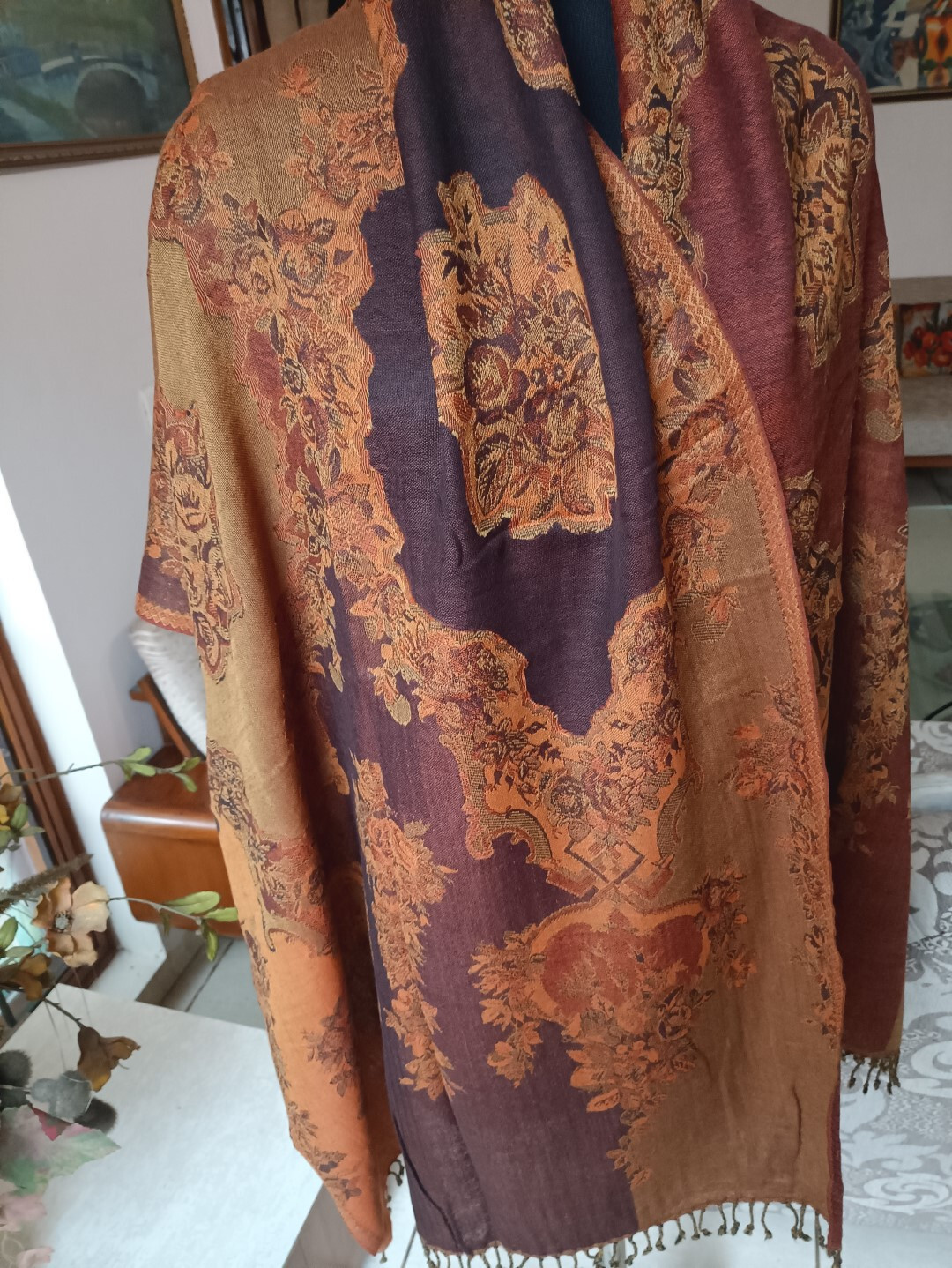 NEW DESIGNER JAMAVAR STOLE ~ 100% CASHMERE ~ PASHMINA SHAWL~ 16 DESIGNS CHOICE