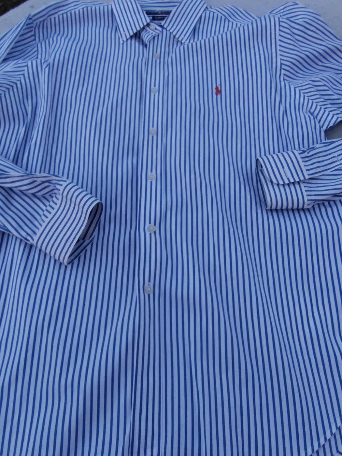 Polo Ralph Lauren XLarge Men’s Classic Fit Plaid Button Down Long-Sleeve Shirt