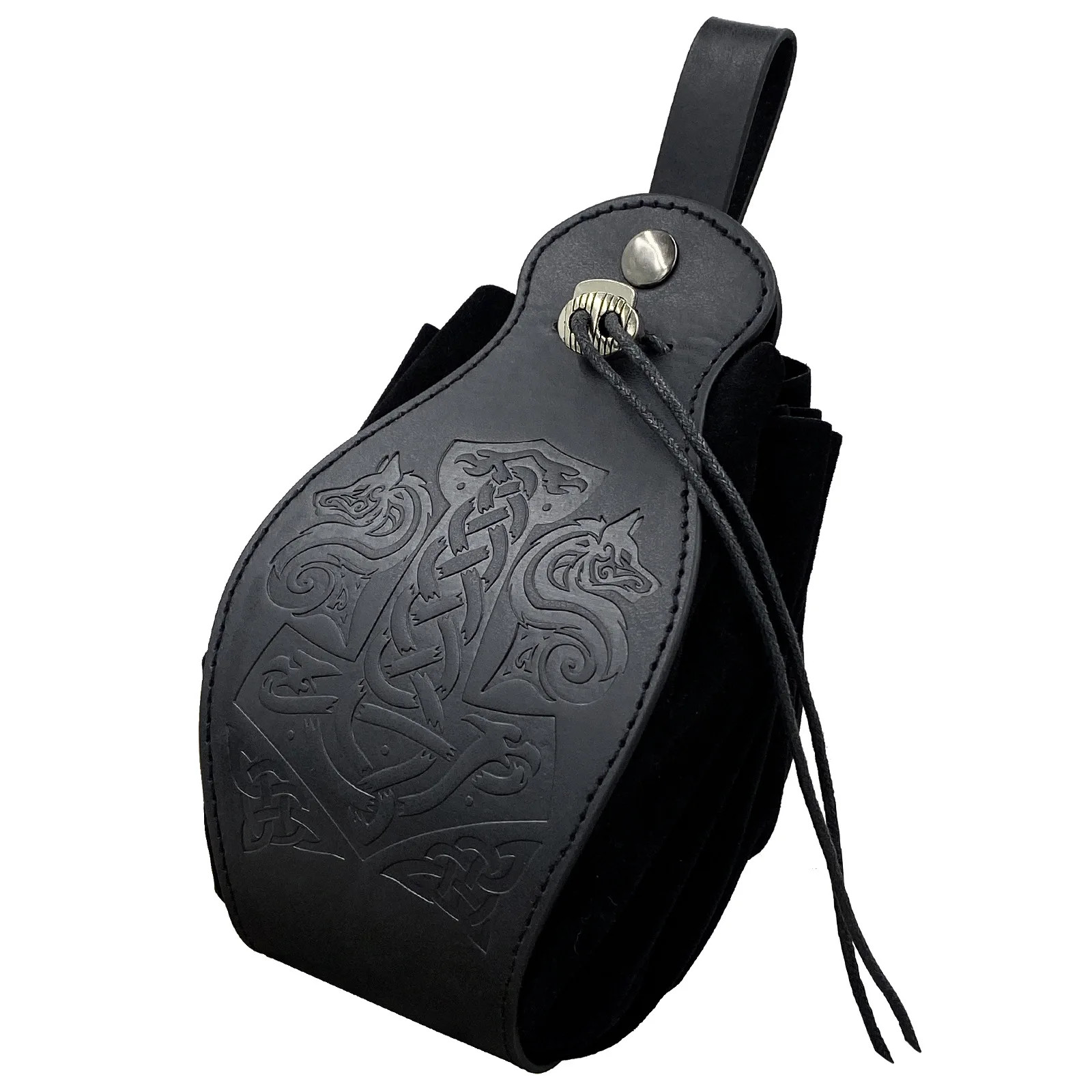 Medieval Viking Money Pouch Bag Cosplay Hangable Belt Waist Bag Unisex.