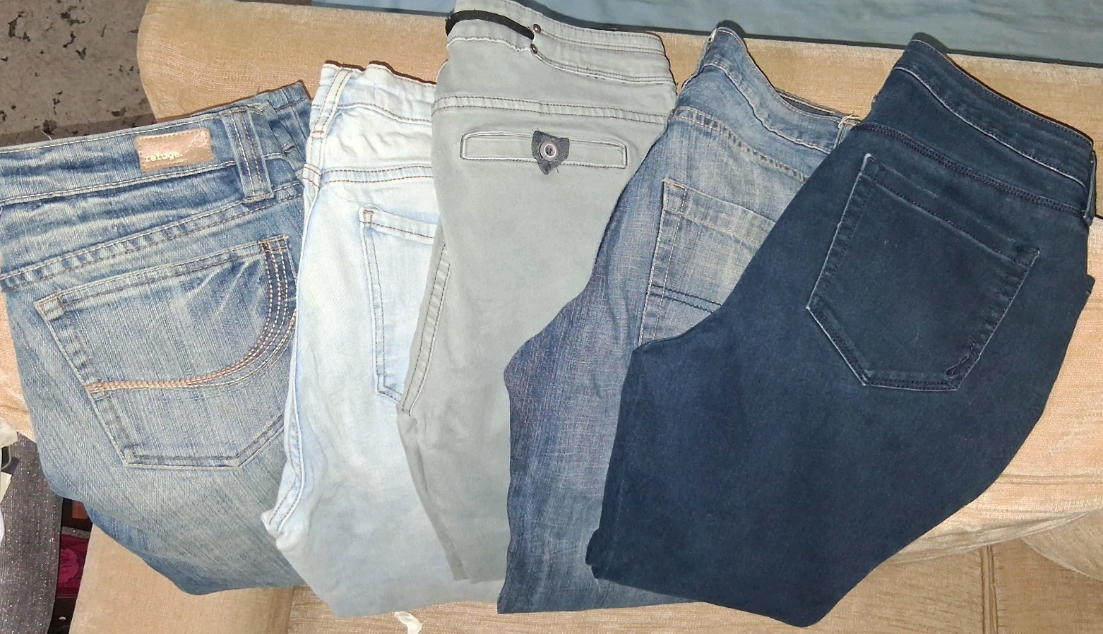 Jeans Lot 5 Size 4 5 6 28 30 – Forever 21 , Refuge, Premium , Style & Co, VIP