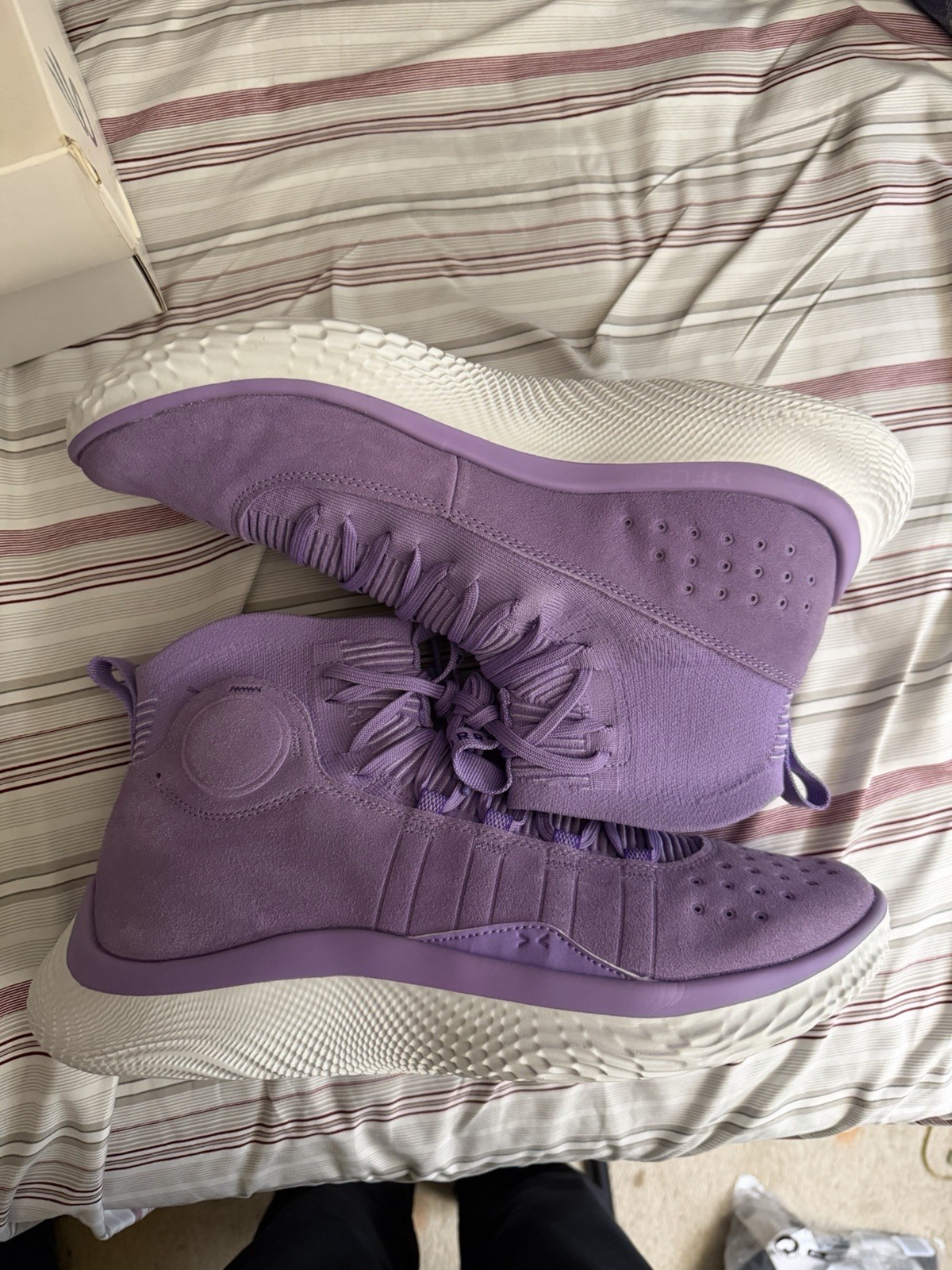 Size 13.5- Under Armour Curry 4 Vivid Lilac 2022