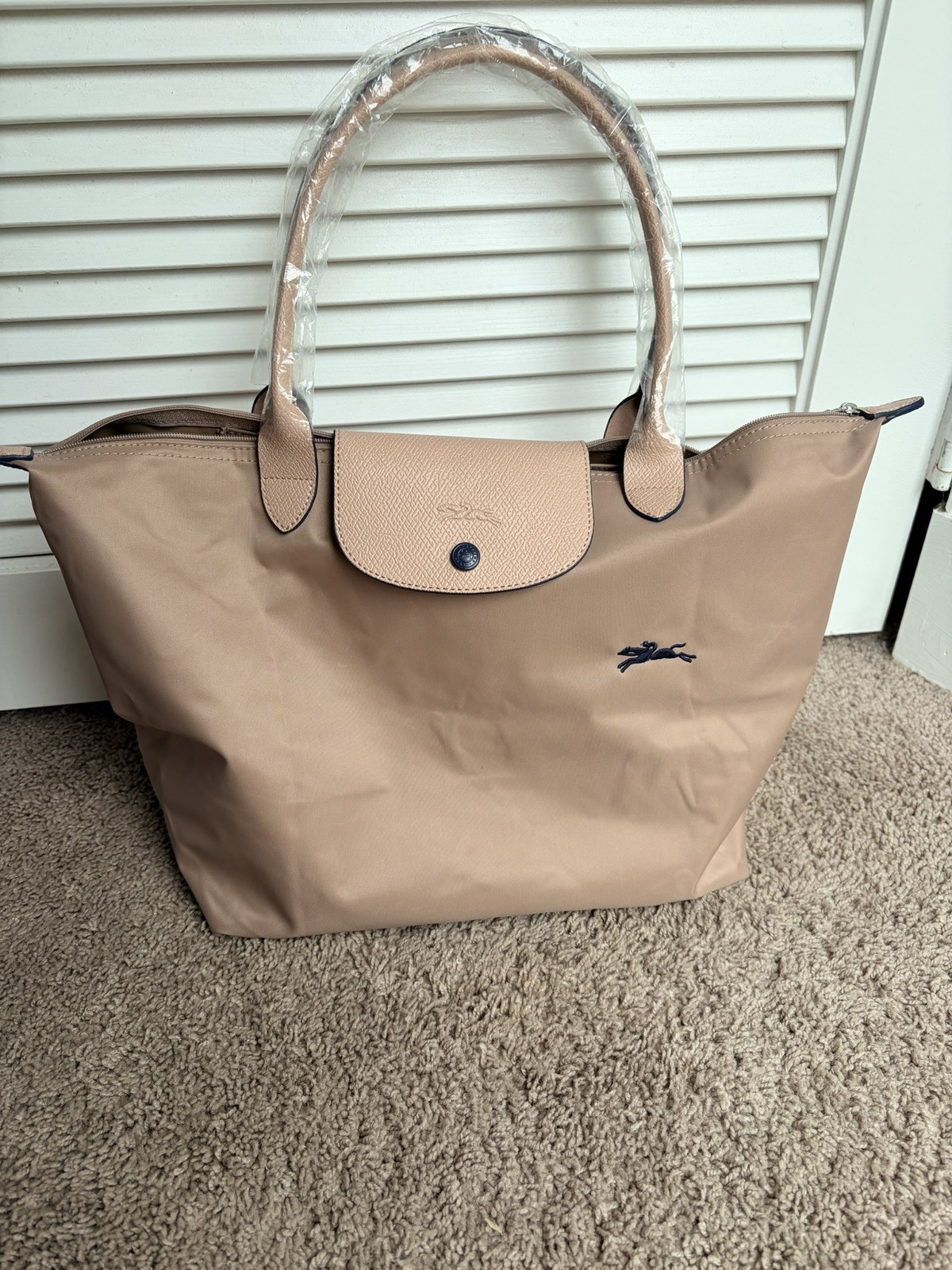 NWT Longchamp Le Pliage Club Large Tote Bag Hawthorn Pink