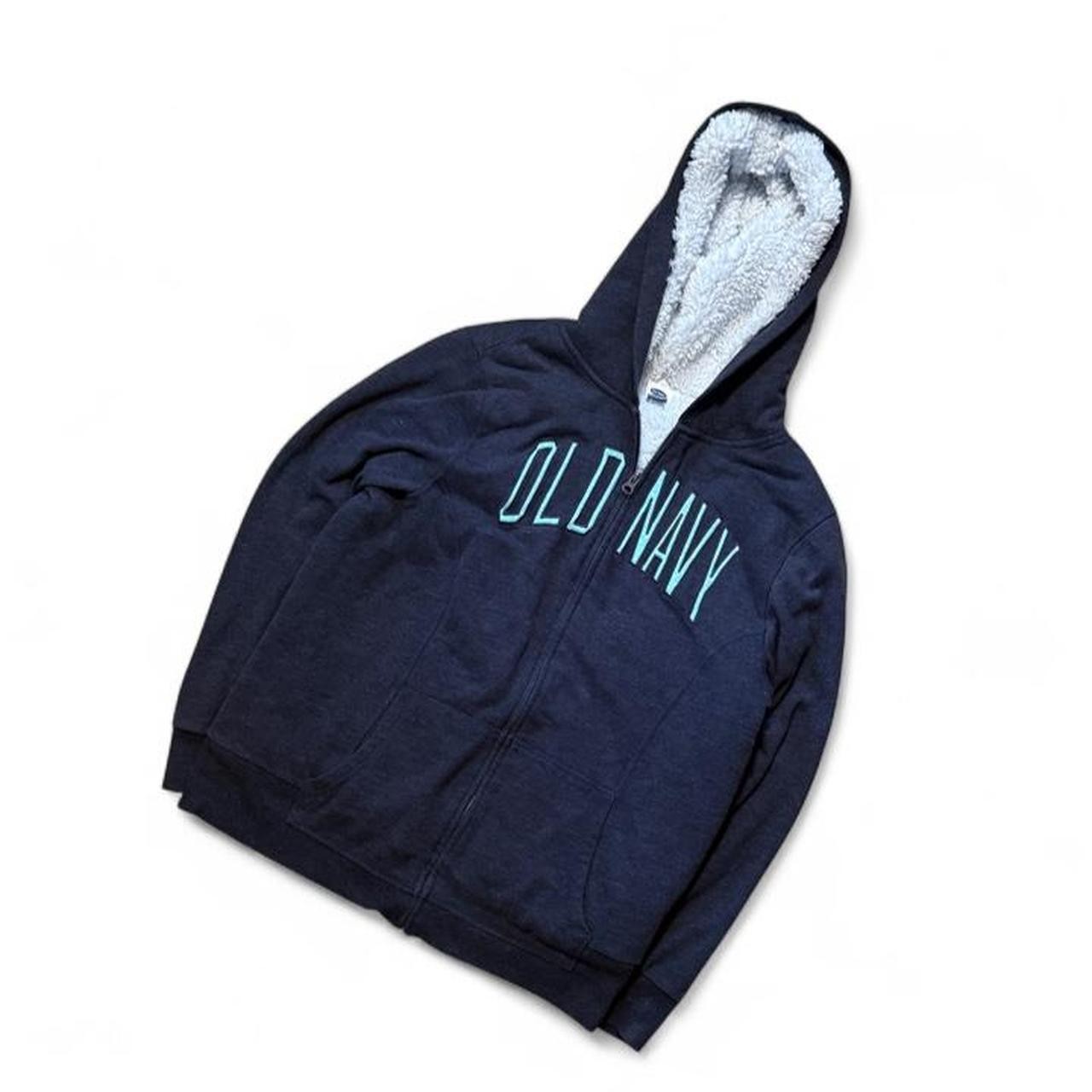 American Vintage Men’s Navy and Blue Hoody