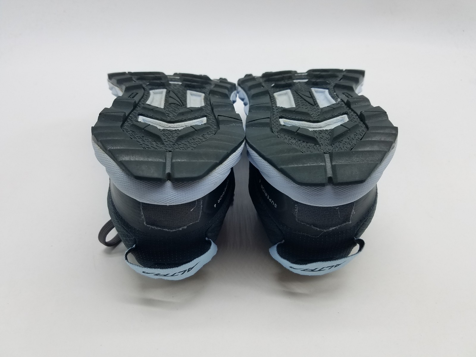 Altra Superior 6 Women’s Size 7 Running Shoes Black Dark Gray Foot Shape