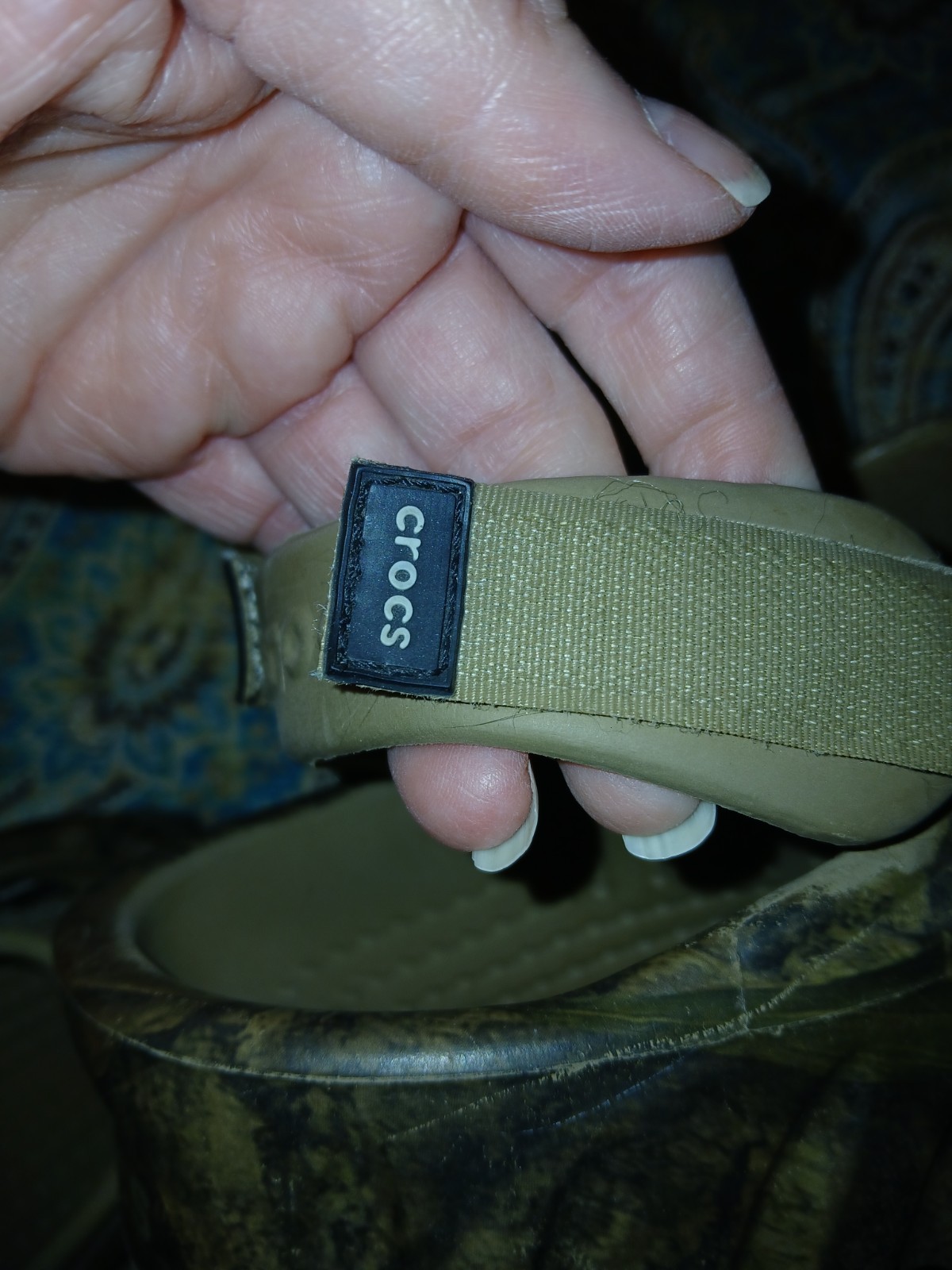 TrueTIMBER Crocs Off-Road O2 Octane Outdoor Crocs for Men CAMOUFLAGE Adjustable