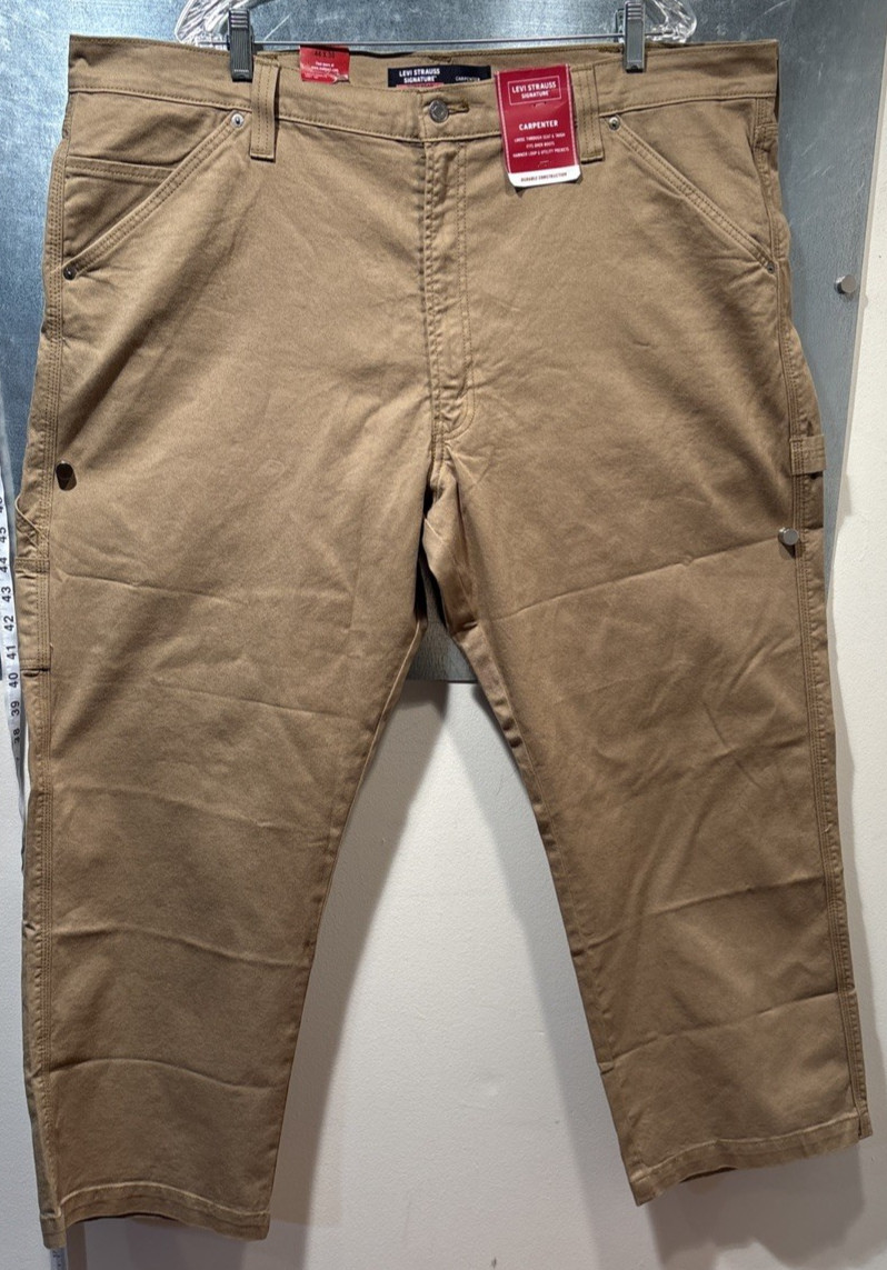 Levi’s Strauss Signature Workwear Carpenter Canvas 42×30 (actual 42×29 1/2) NWT
