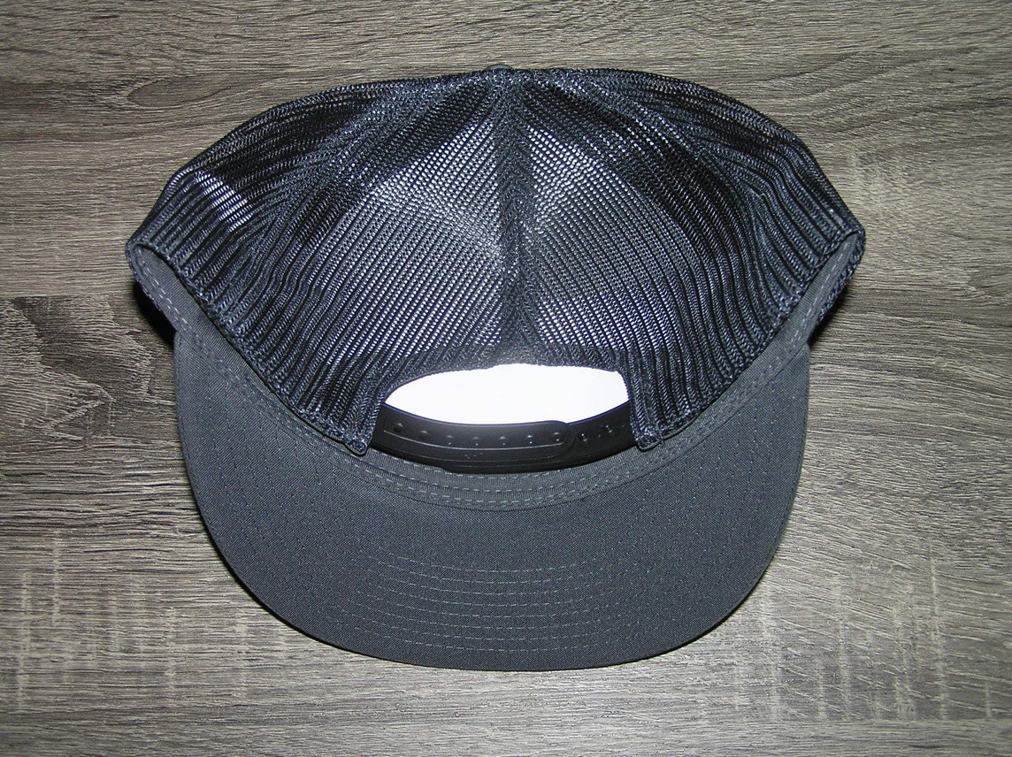 Orig. Coors Rodeo Patch Trucker Hat Yupoong/YP Classic 6006 Snapback Grey/Black