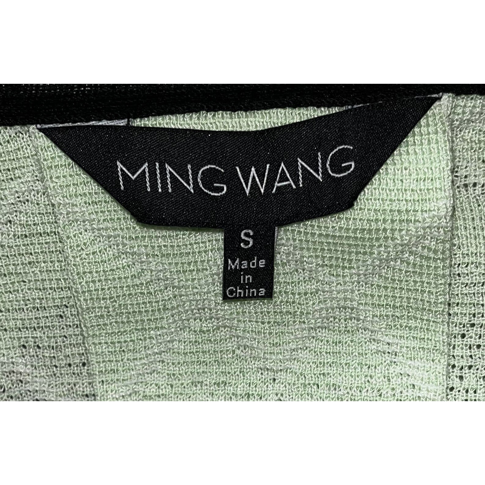 Ming Wang Career Jacket Womens S Blazer Geometric Mature Church Old Money New
