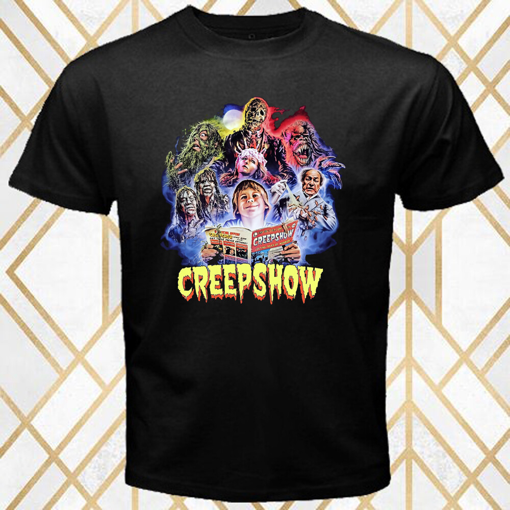 CREEPSHOW Movie Horror Men’s Black T-Shirt Size S – 3XL