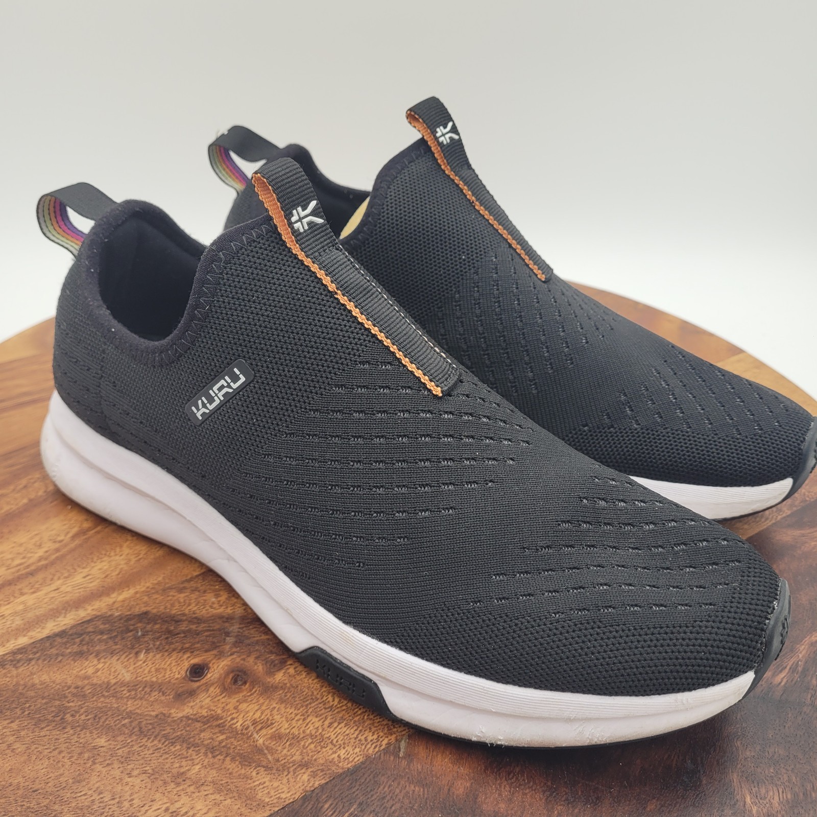 KURU Atom Slip-On Womens Sz 10.5 Shoes Black