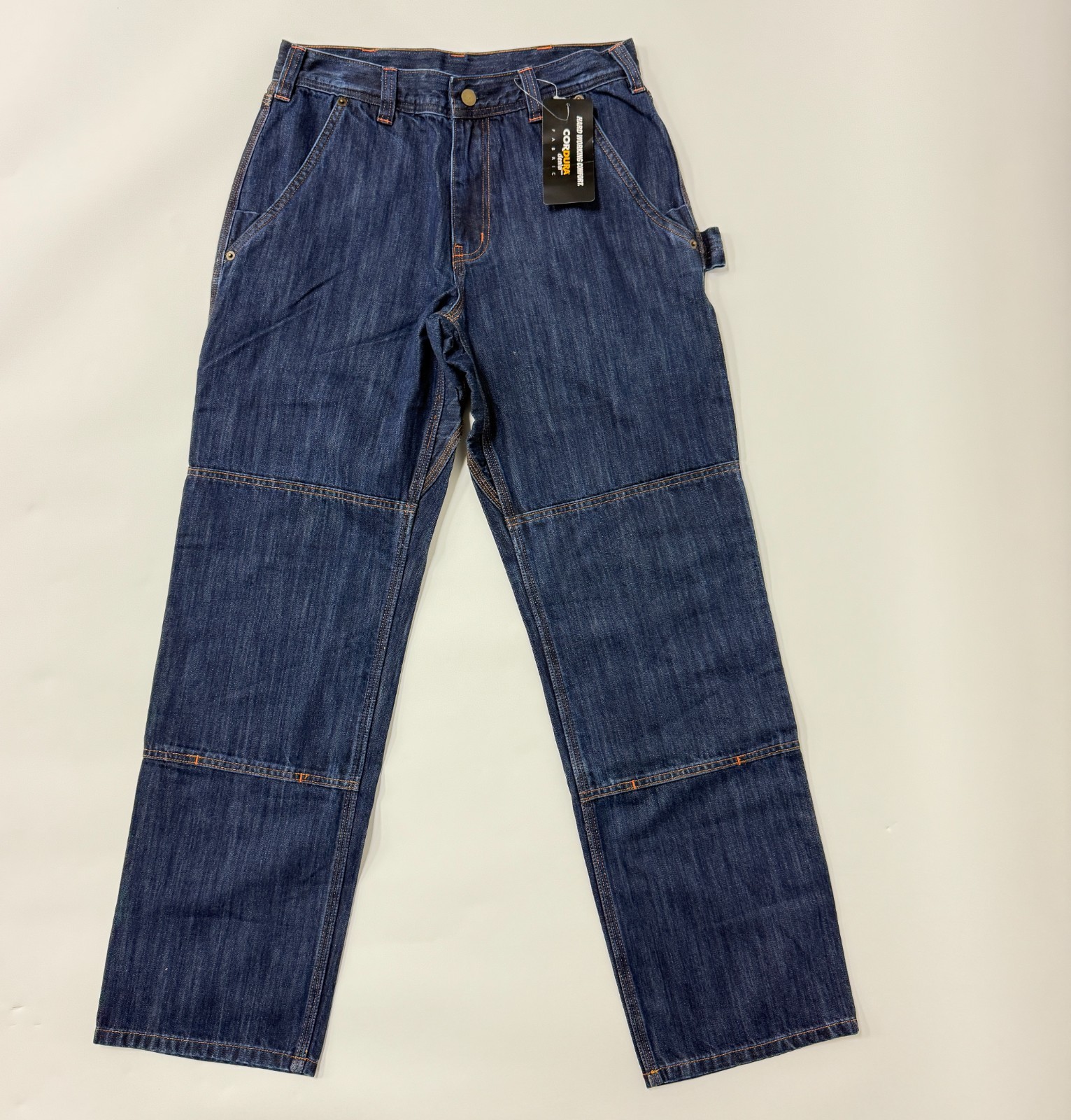 Cordura® Denim Jeans – Blue – Reinforced Double-Knee – New With Tag