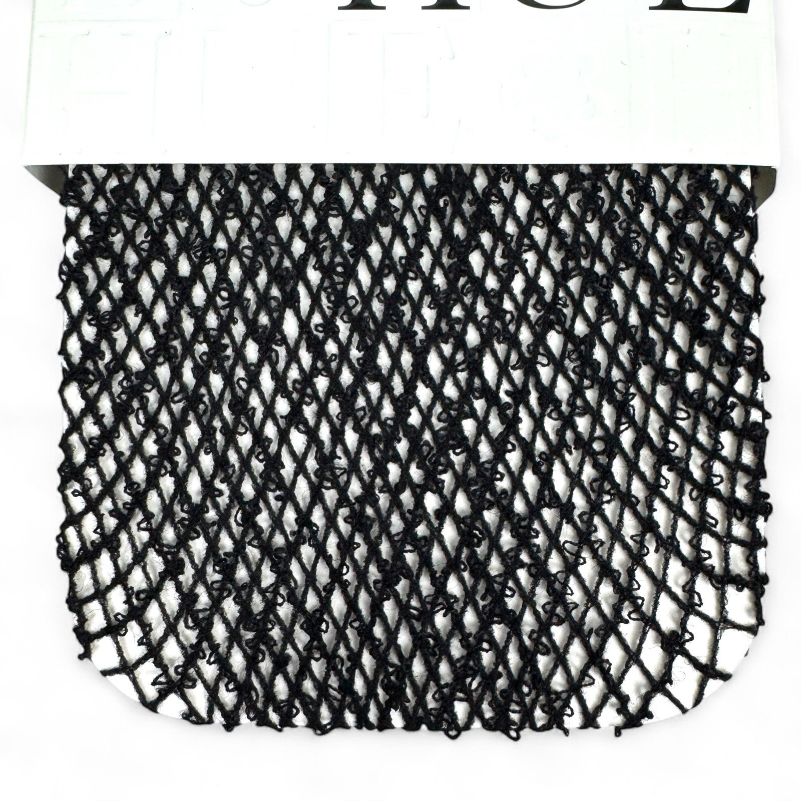 HUE Womens Black Wool Boucle Fishnet Tights Size S/M