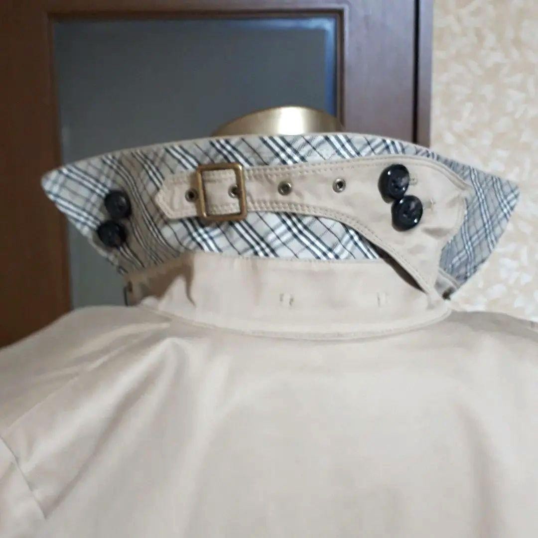 Burberry Blue Label Liner Beige Trench Coat with Throat Latch