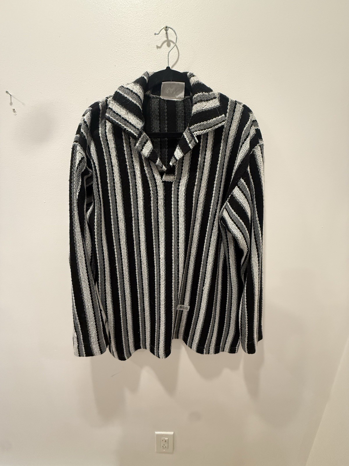 DOLCE & GABBANA Multi Striped Knitted Long Sleeve Collared Polo Shirt Size XL