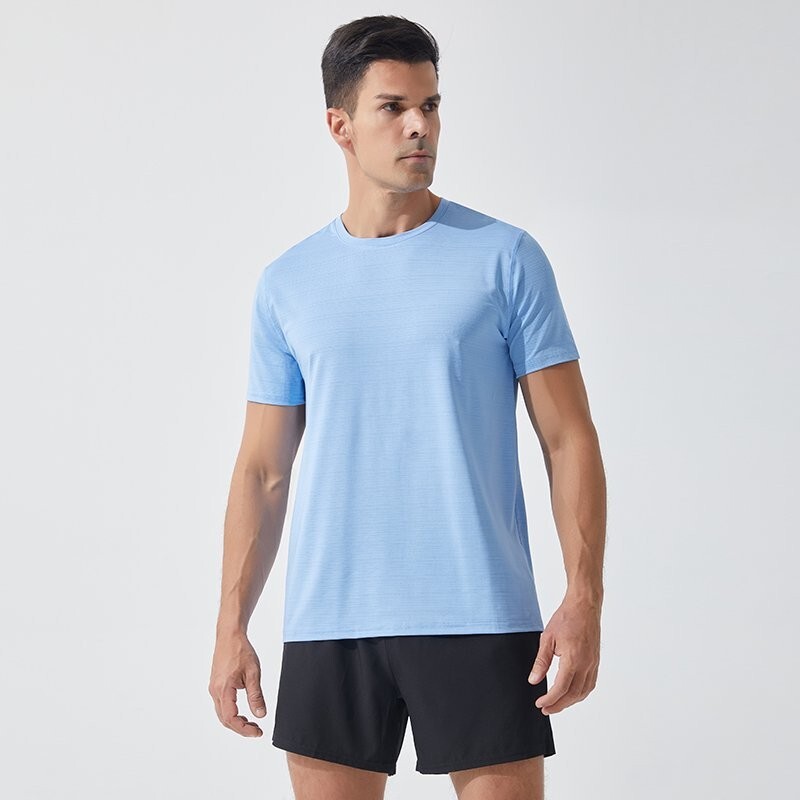 Men’s Short Sleeve UPF 50+ Sun Protection Shirts Quick Dry Rashguard Swim Shirt