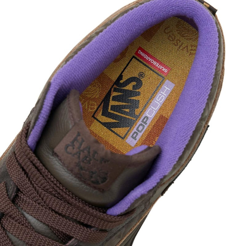 Evisen X Vans Skate Half Cab Brown VN0A5FCD8ZM Men’s Size