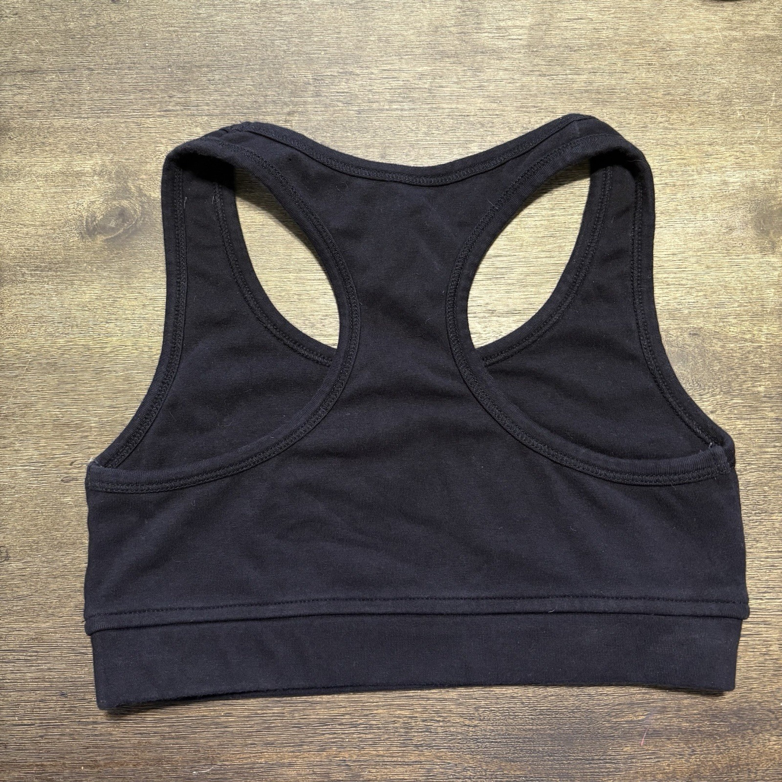B-light Sweden Black Sports Bras Small Organic Cotton Climate Safe MSRP $80