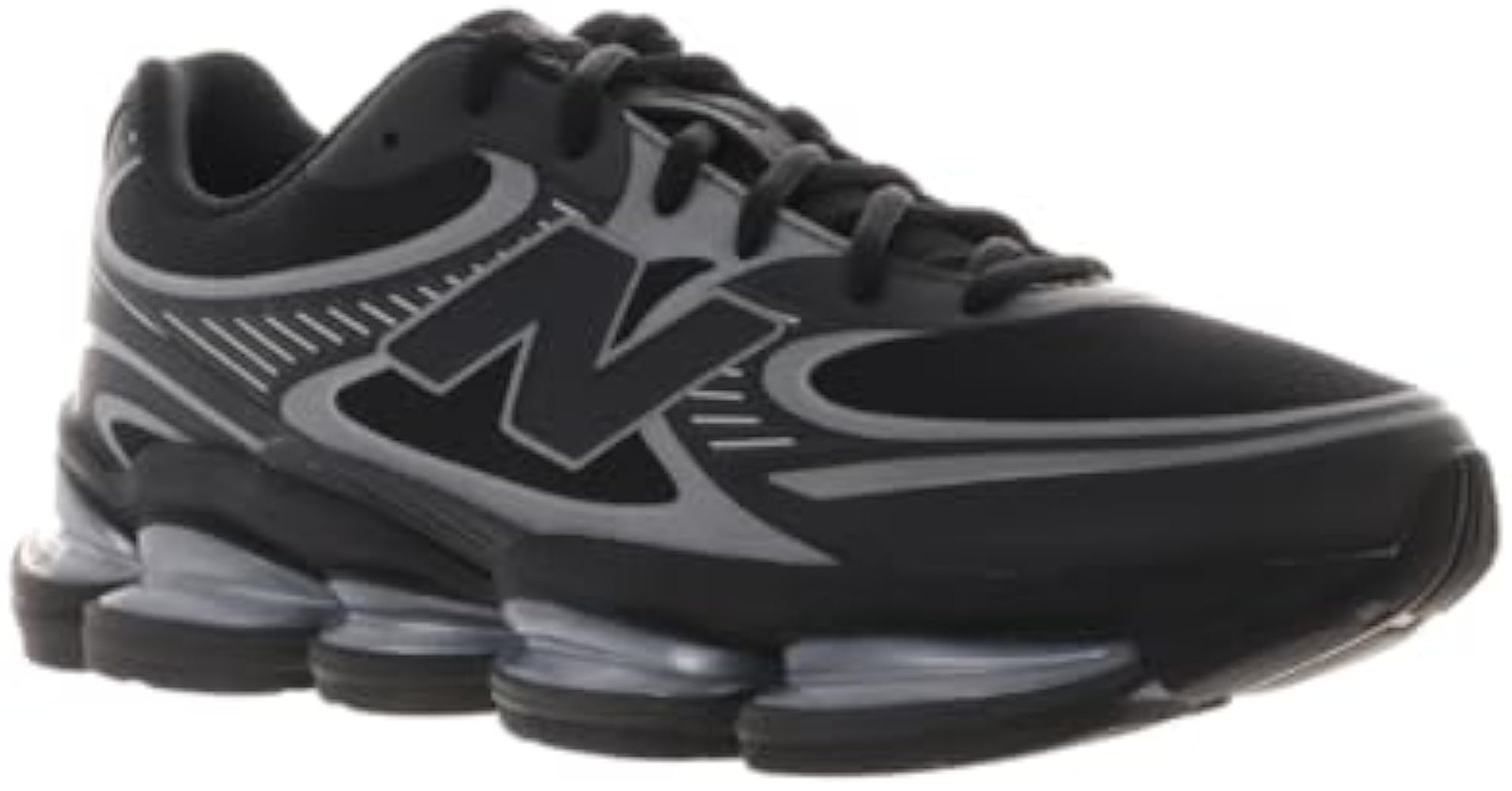 New Balance 2000 Sneakers, Black/Grey, 12.5 US Women/11 US Men – Black/Grey – 12