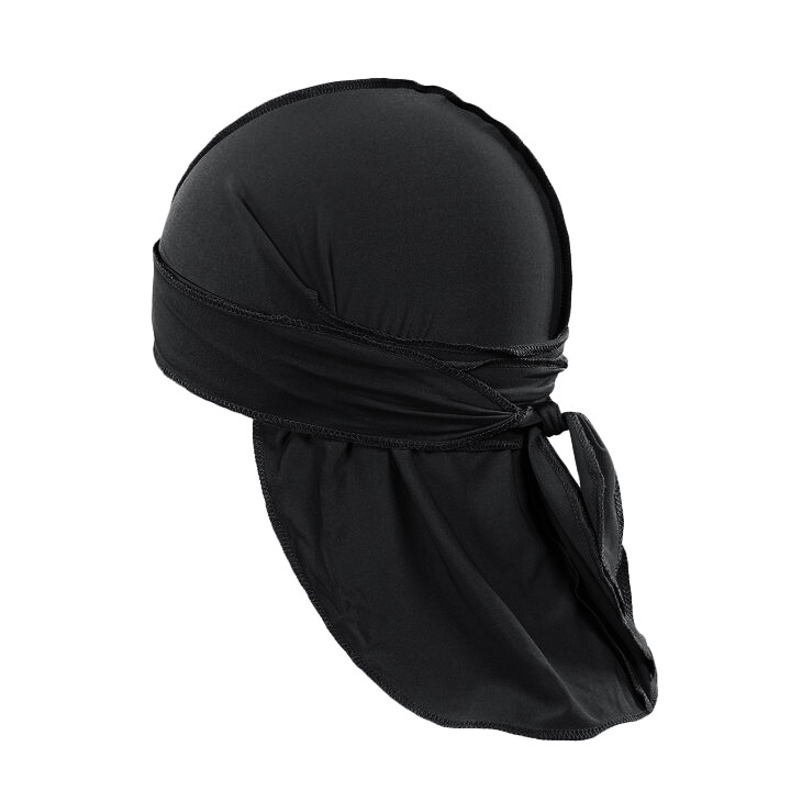 6 Pack Men’s Durag Headwrap Waves Headscarf Bandana Doo Rag Long Tail