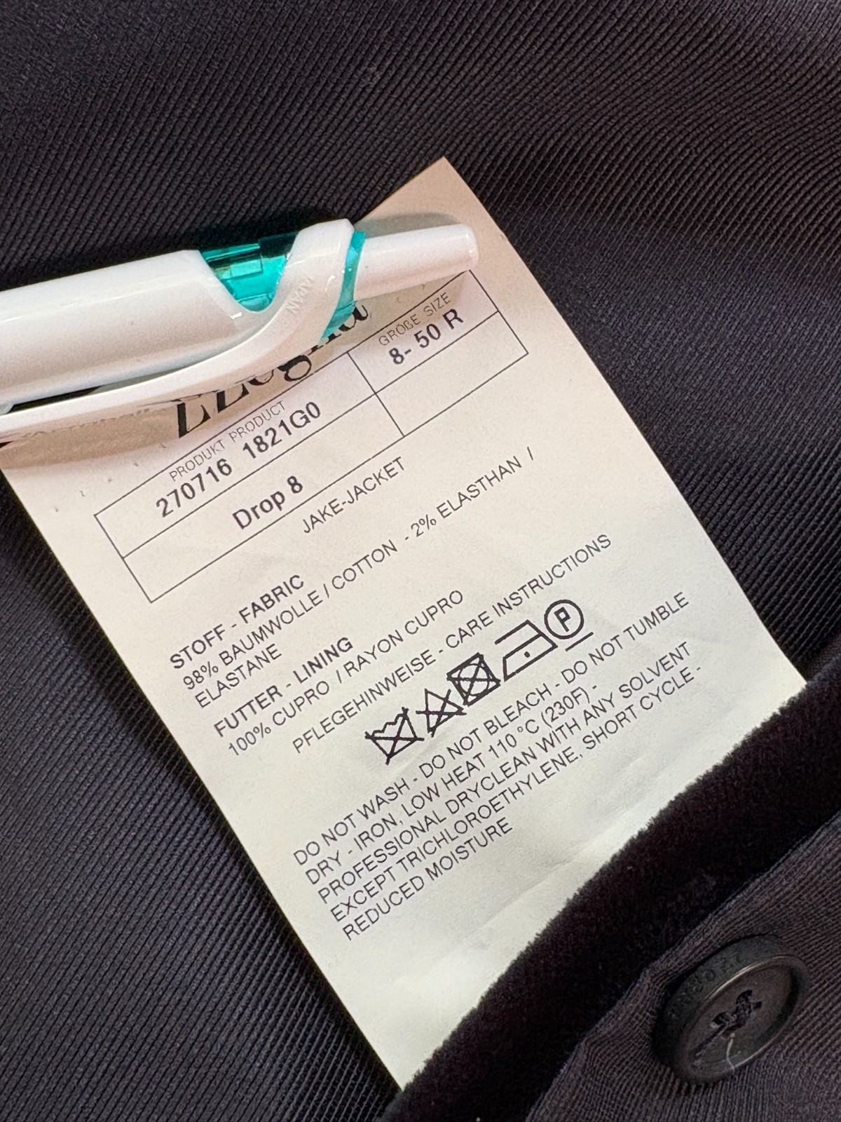 Z Zegna Jake Dinner Jacket Blazer Size 40 (50 EU)