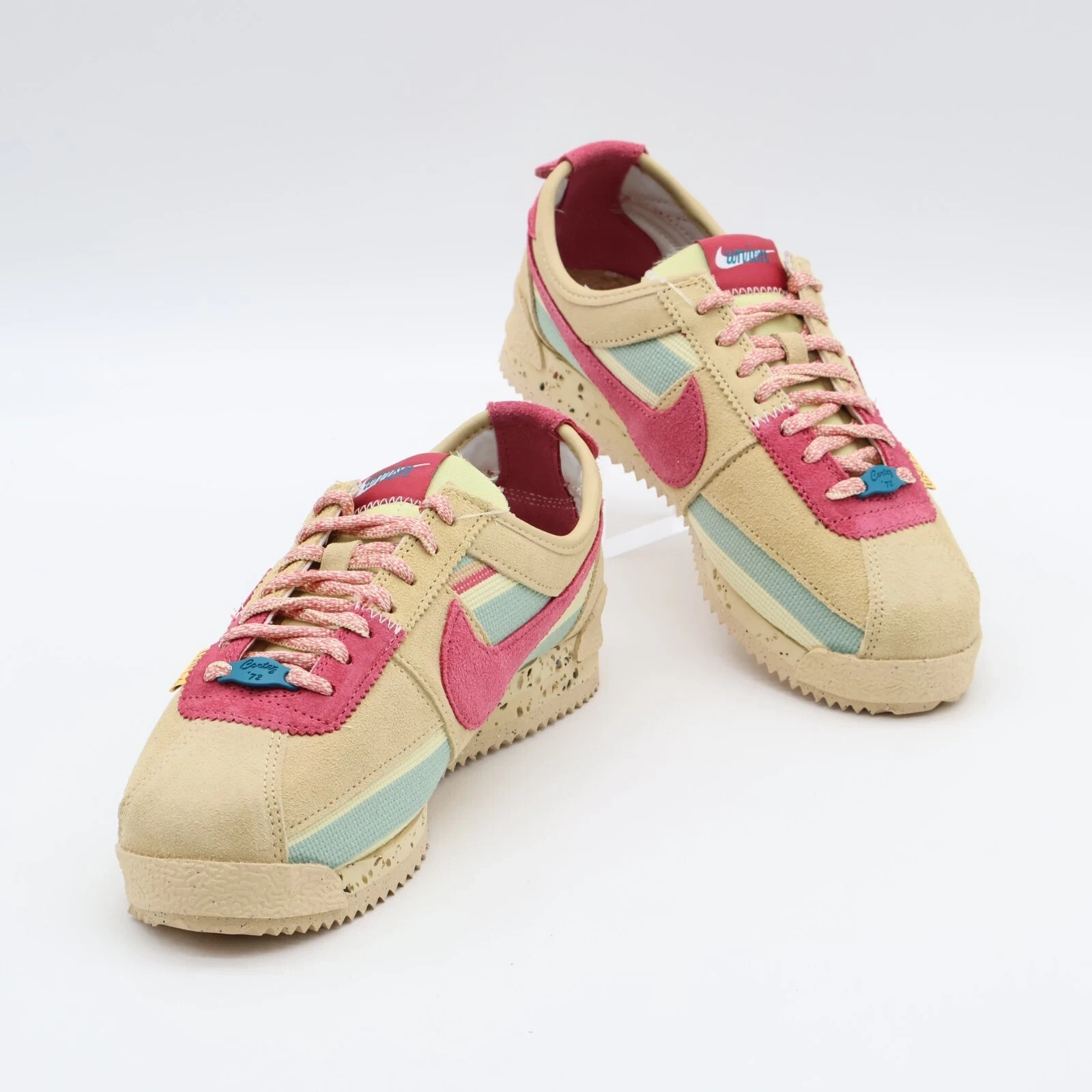 Union LA x Nike Cortez SP Sesame Pink Clay Dutch Green – Men Size 10