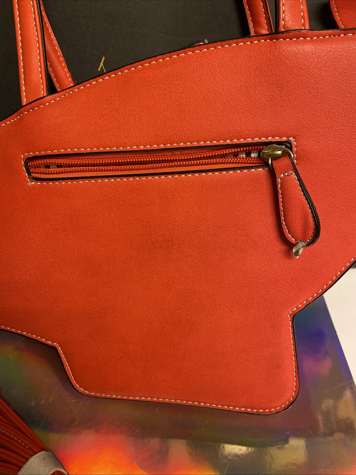 Parakeet Shaped handbag 20 Inches Long New Unused Eye Catching Statement Piece
