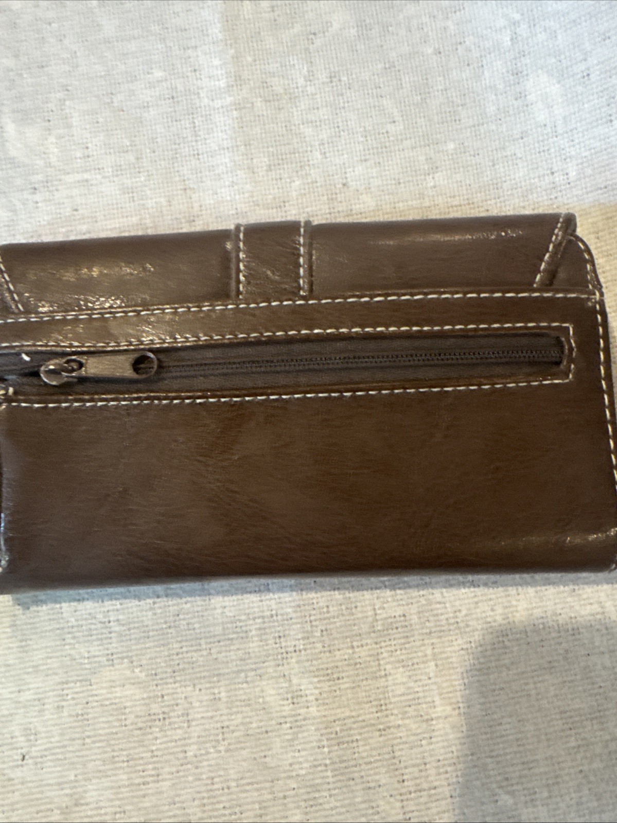 Credit Card Bill Wallet 7″ x 4″ Multiple Inside Comparts Incl Zip Compartment