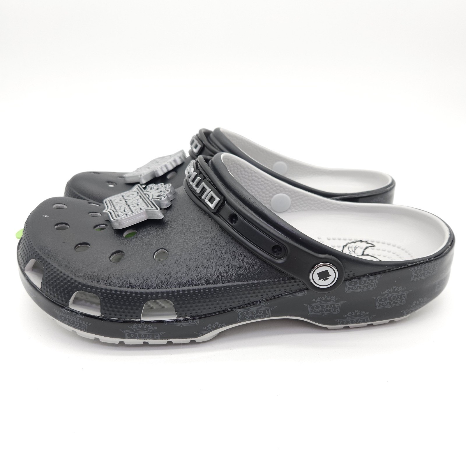 Crocs Mens 11 Black Outkast Classic Clog Slip On Shoes Hip Hop Rap Music Limited