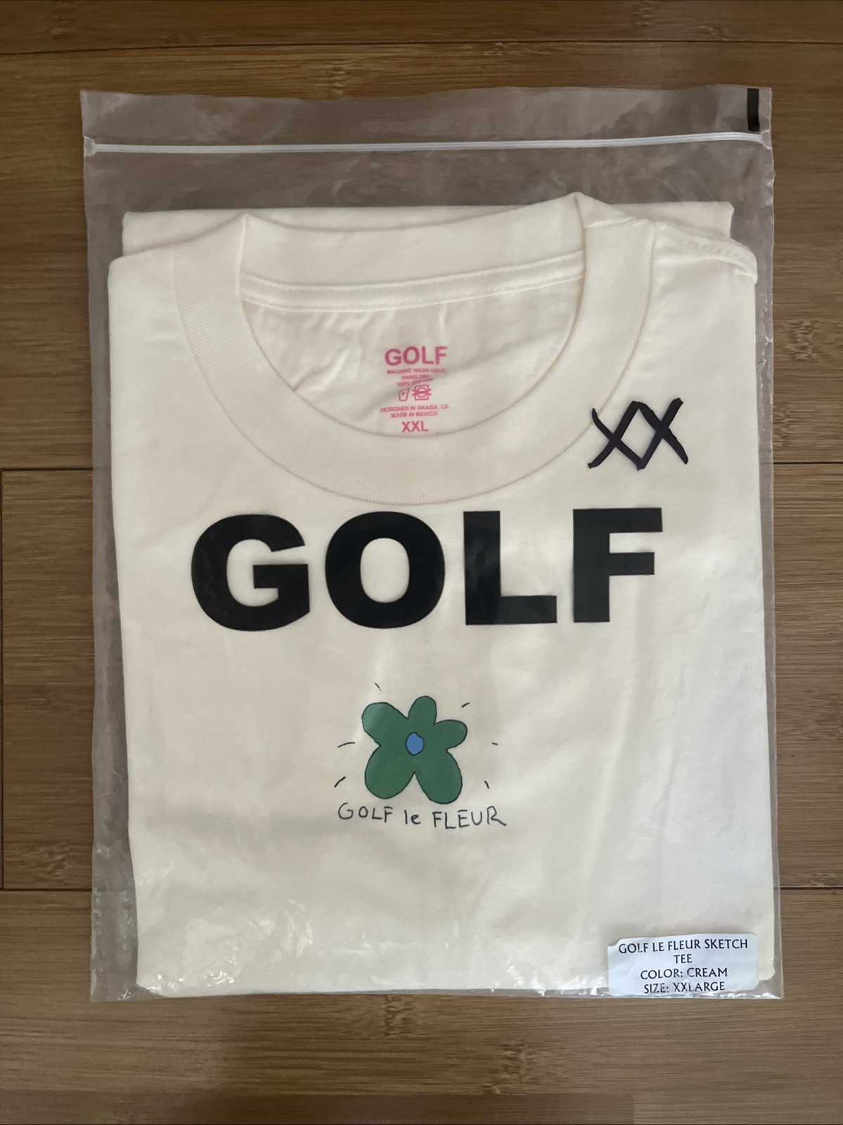 golf wang tyler the creator super rare tee sz 2XL – brand new